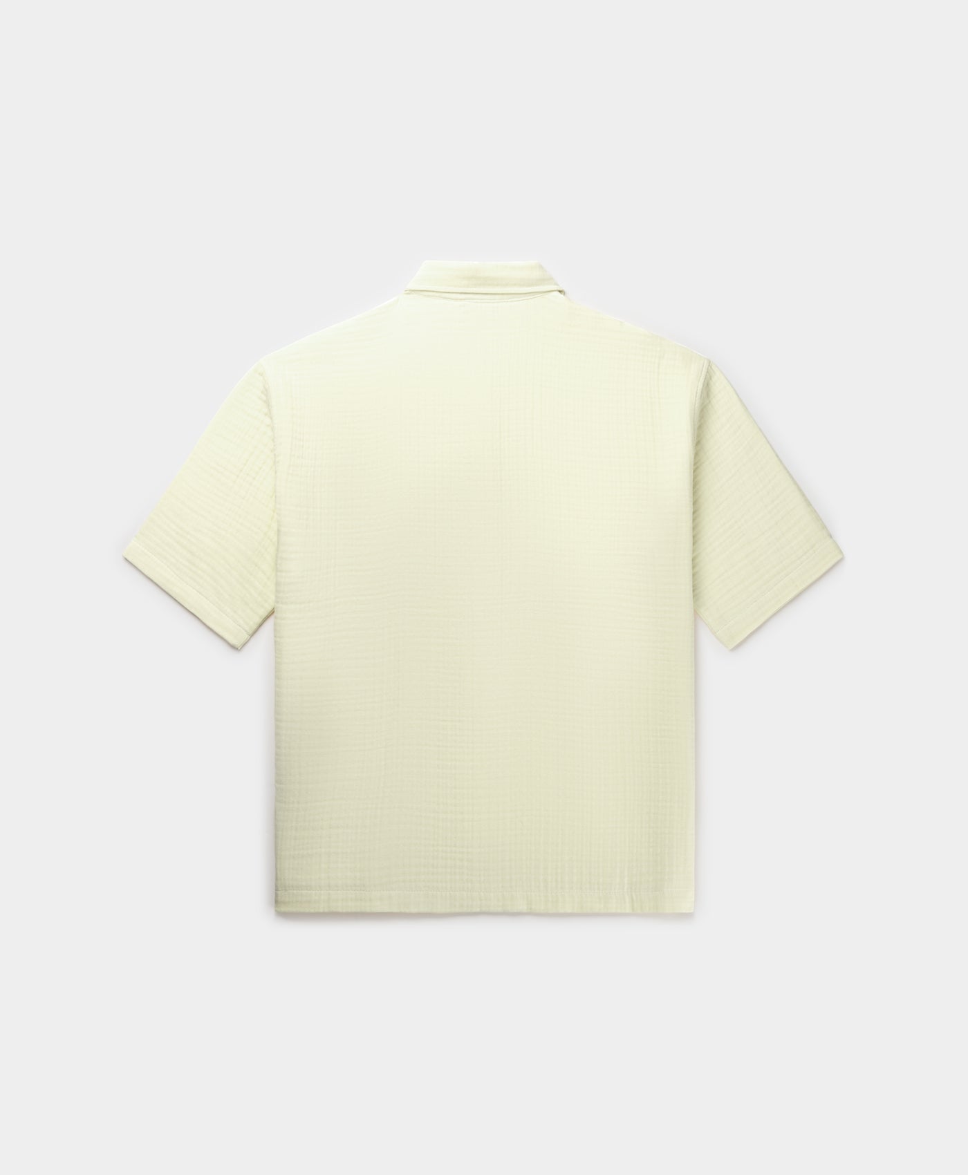 DP - Icing Yellow Enzi Seersucker Shirt - Packshot - Rear