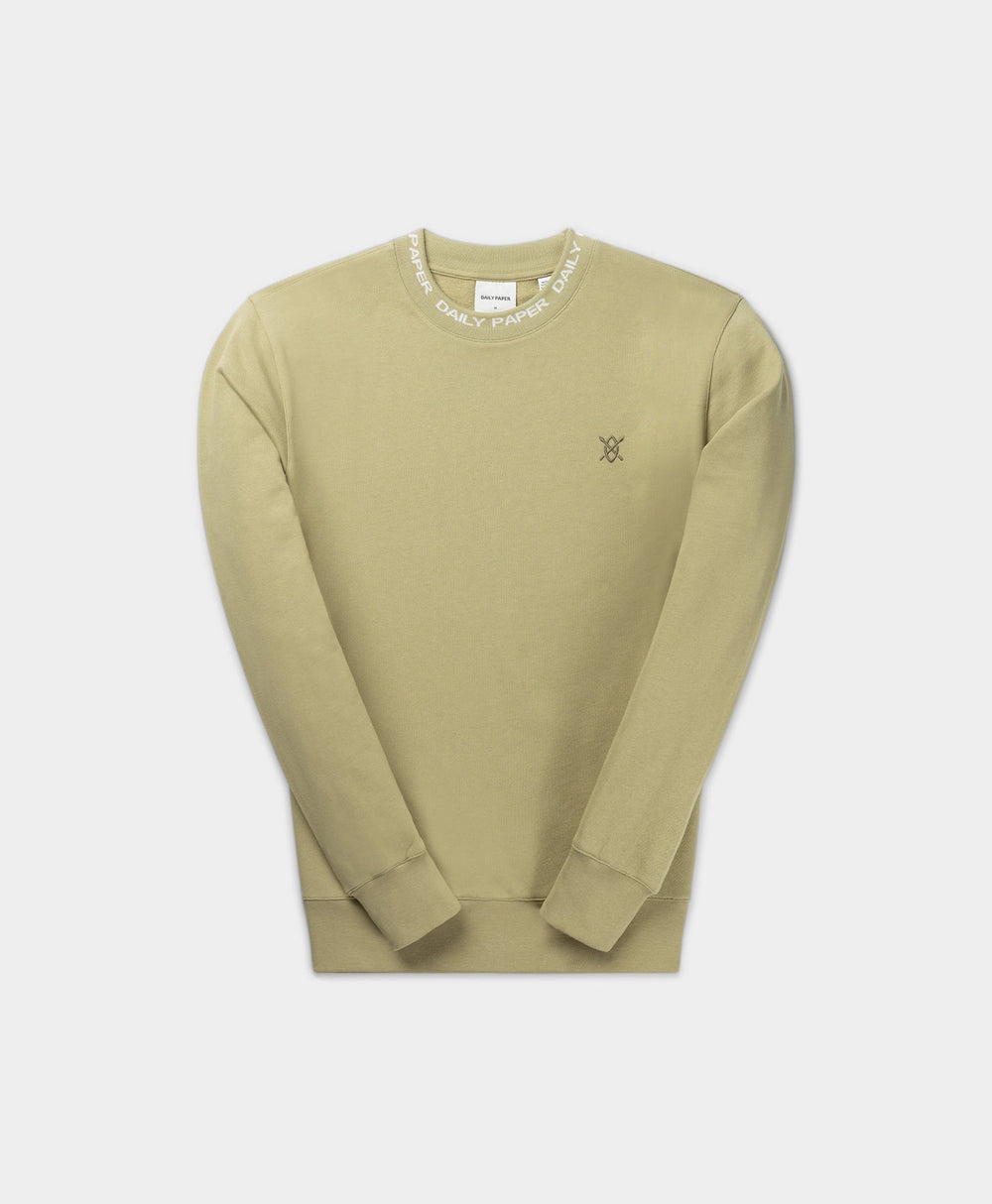 DP - Twill Beige Erib Sweater - Packshot - Front