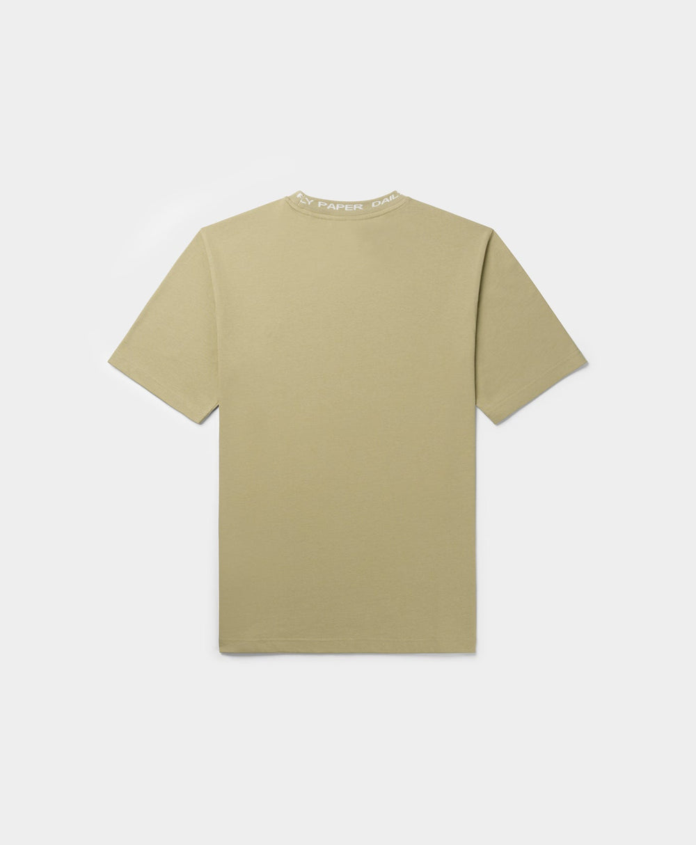 DP - Twill Beige Erib T-Shirt - Packshot - Rear