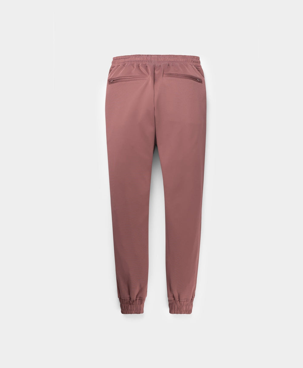 DP - Rose Brown Tonal Etape Logo Trackpants - Packshot - Rear