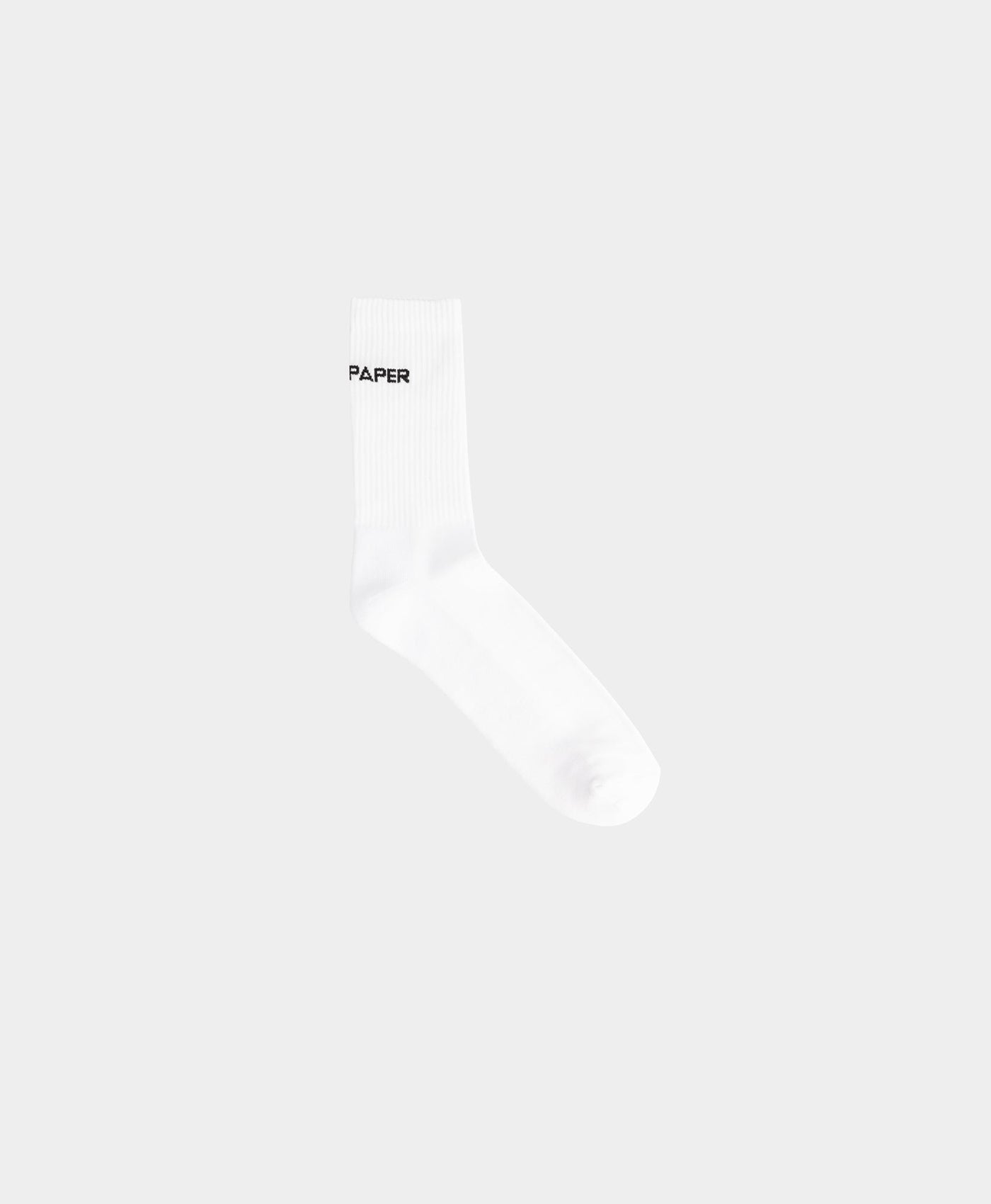 DP - White Black Etype Socks - Packshot - Front
