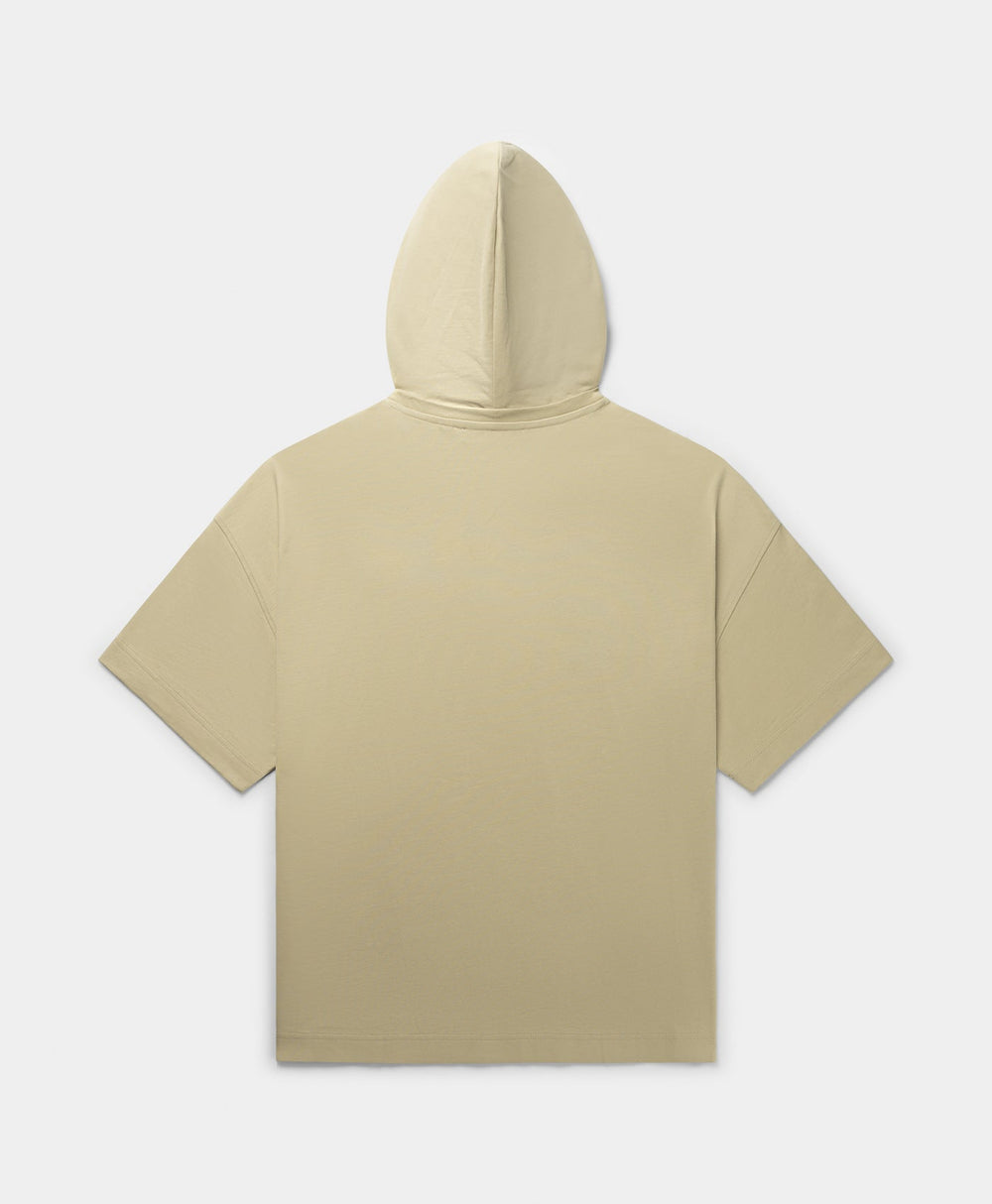 DP - Pelican Beige Faya Pillars SS Hoodie - Packshot - rear