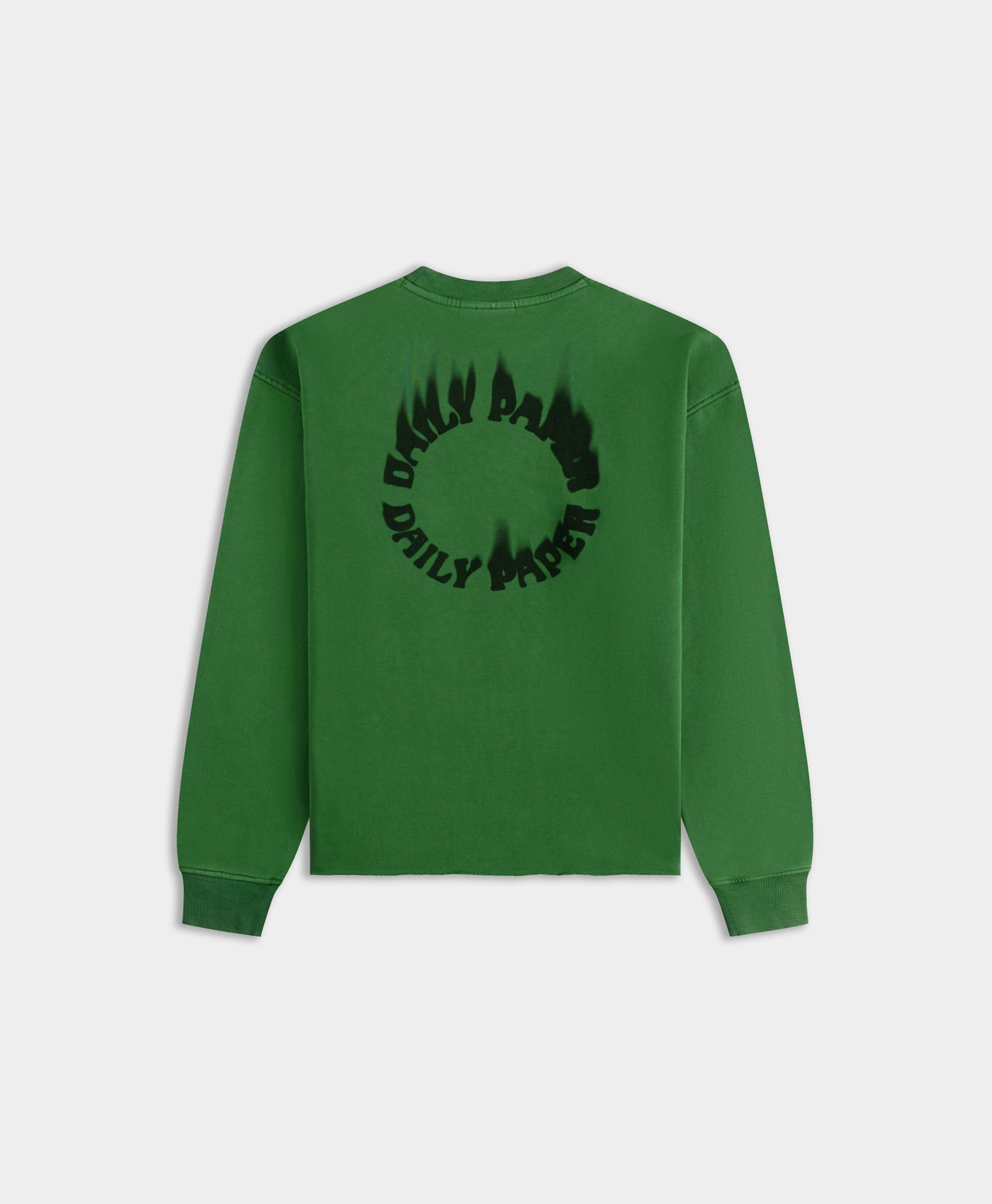 DP - Abundant Green Flame Circle Sweater - Packshot - rear