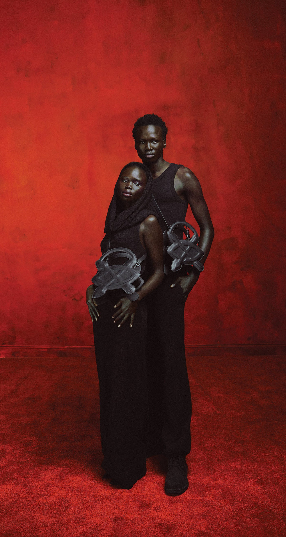 DP - Black Cimbia Shield Bag - Men - Rear