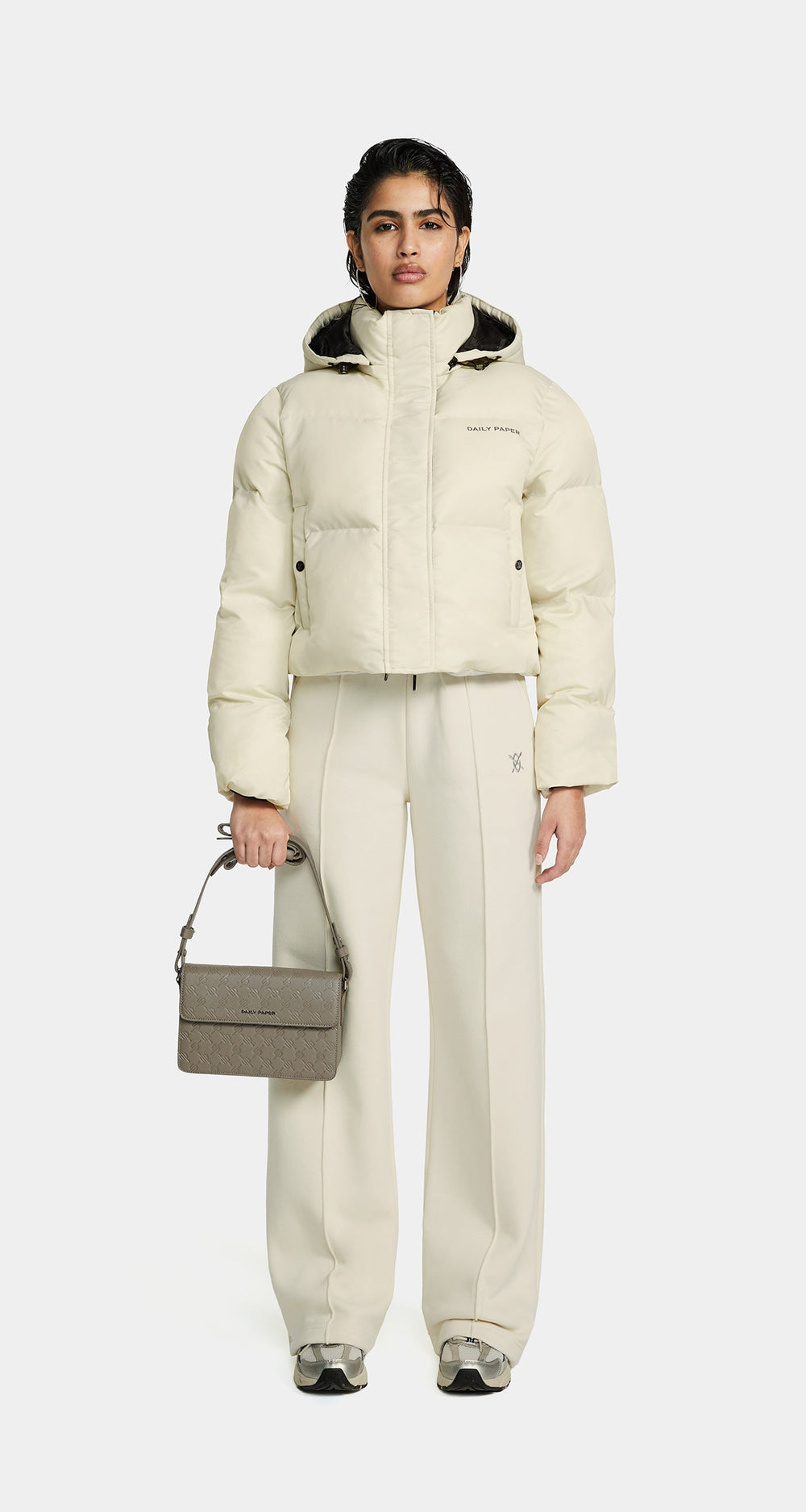 DP - Birch White Epuffa Cropped - Wmn - Front