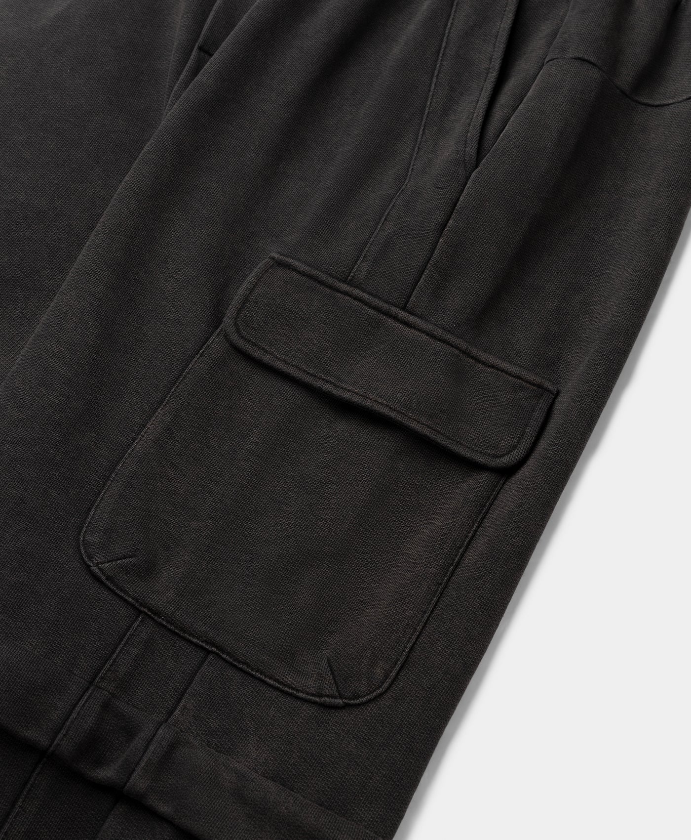 DP - Black Garment Wash Pants - Packshot - Detail