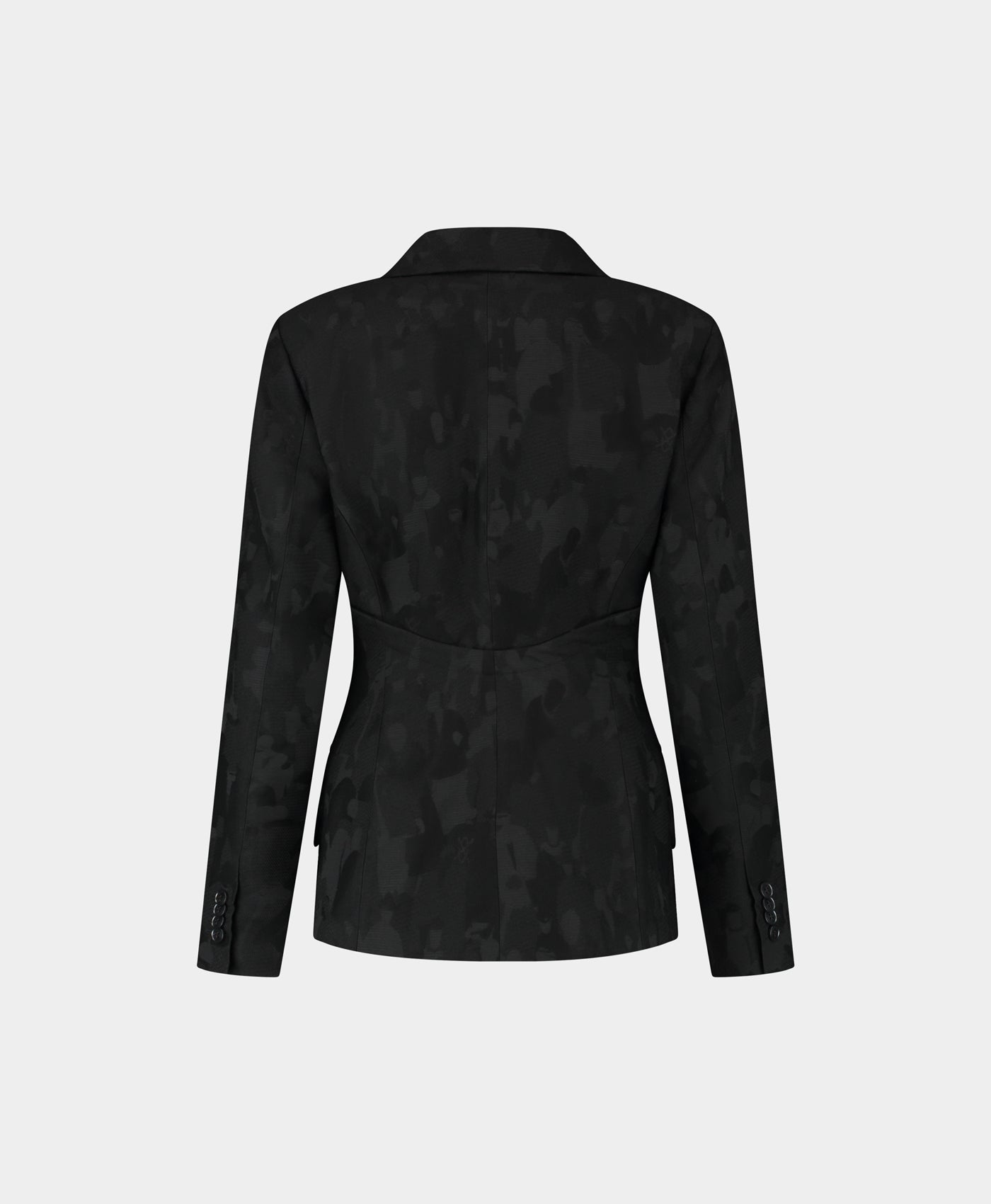DP - Black Gianna Community Blazer - Packshot - Rear