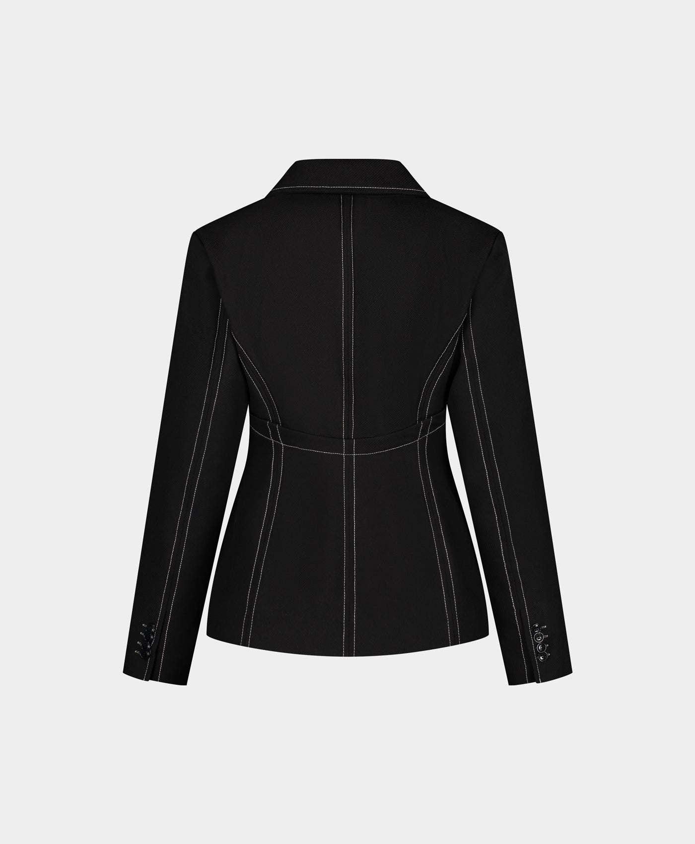 DP - Obsidian Black Gianna Blazer - Packshot - rear