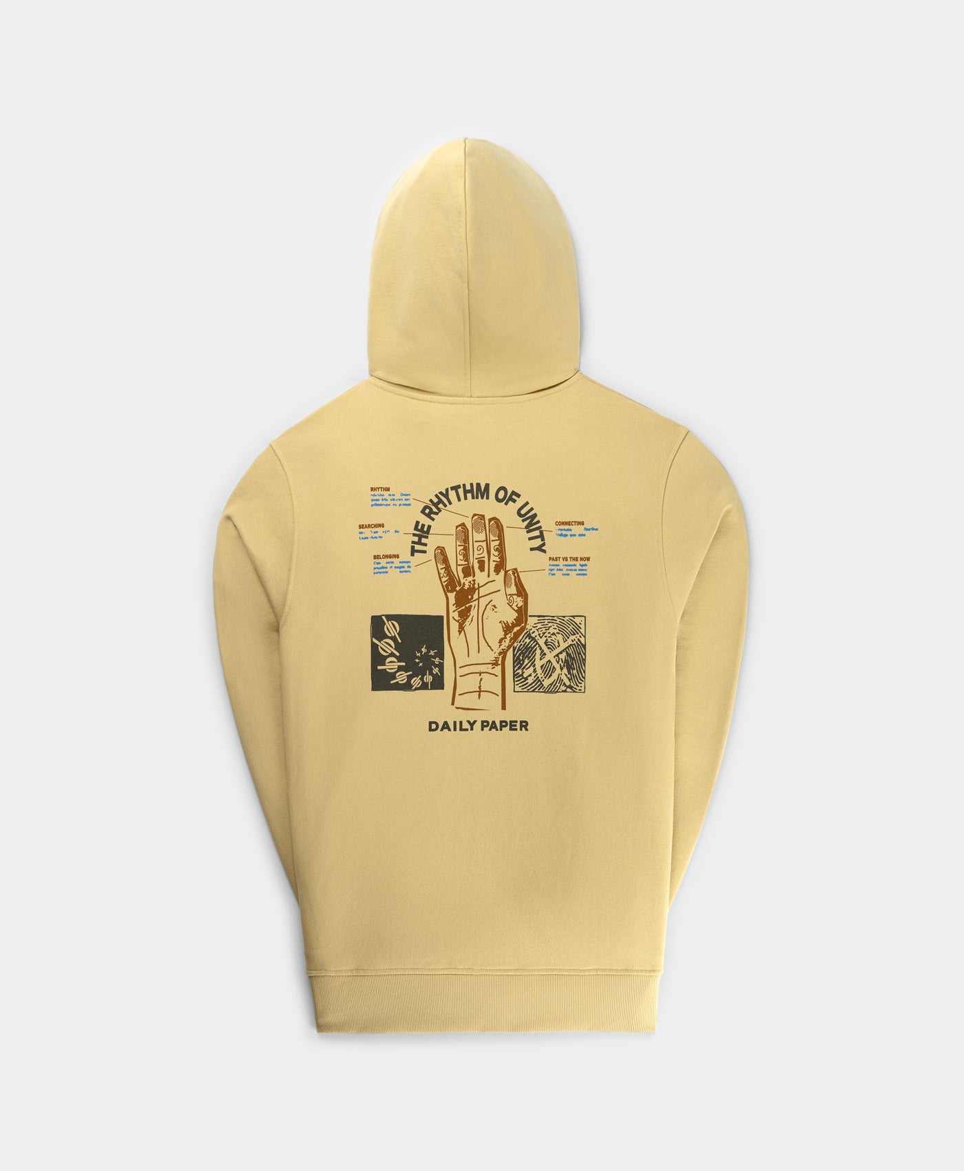 DP - Taos Beige Identity Hoodie - Packshot - Front 
