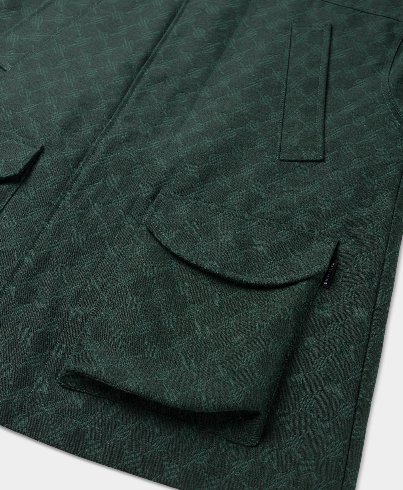 DP  - Pine Green Imani Monogram Jacket - Packshot 