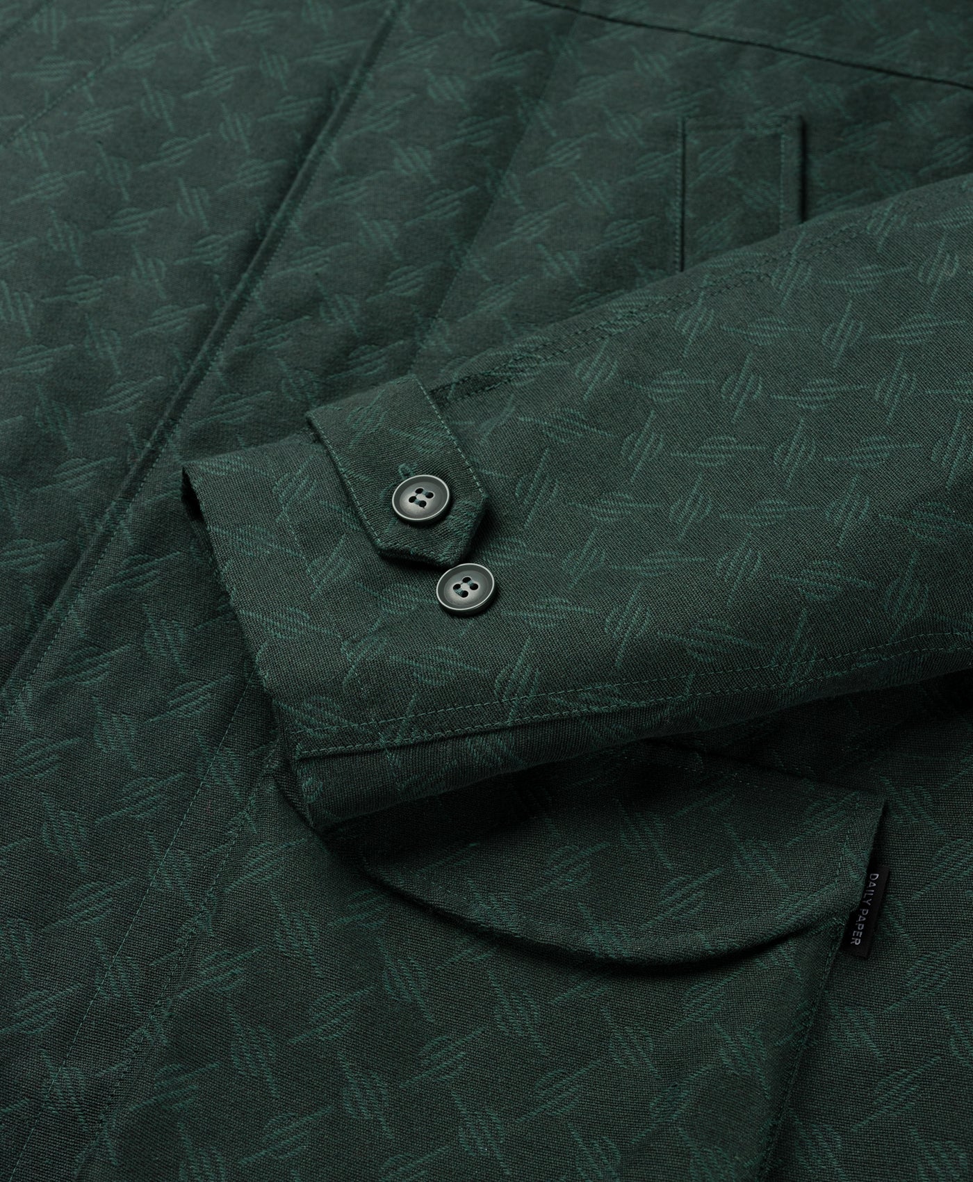 DP - Pine Green Imani Monogram Jacket - Packshot 