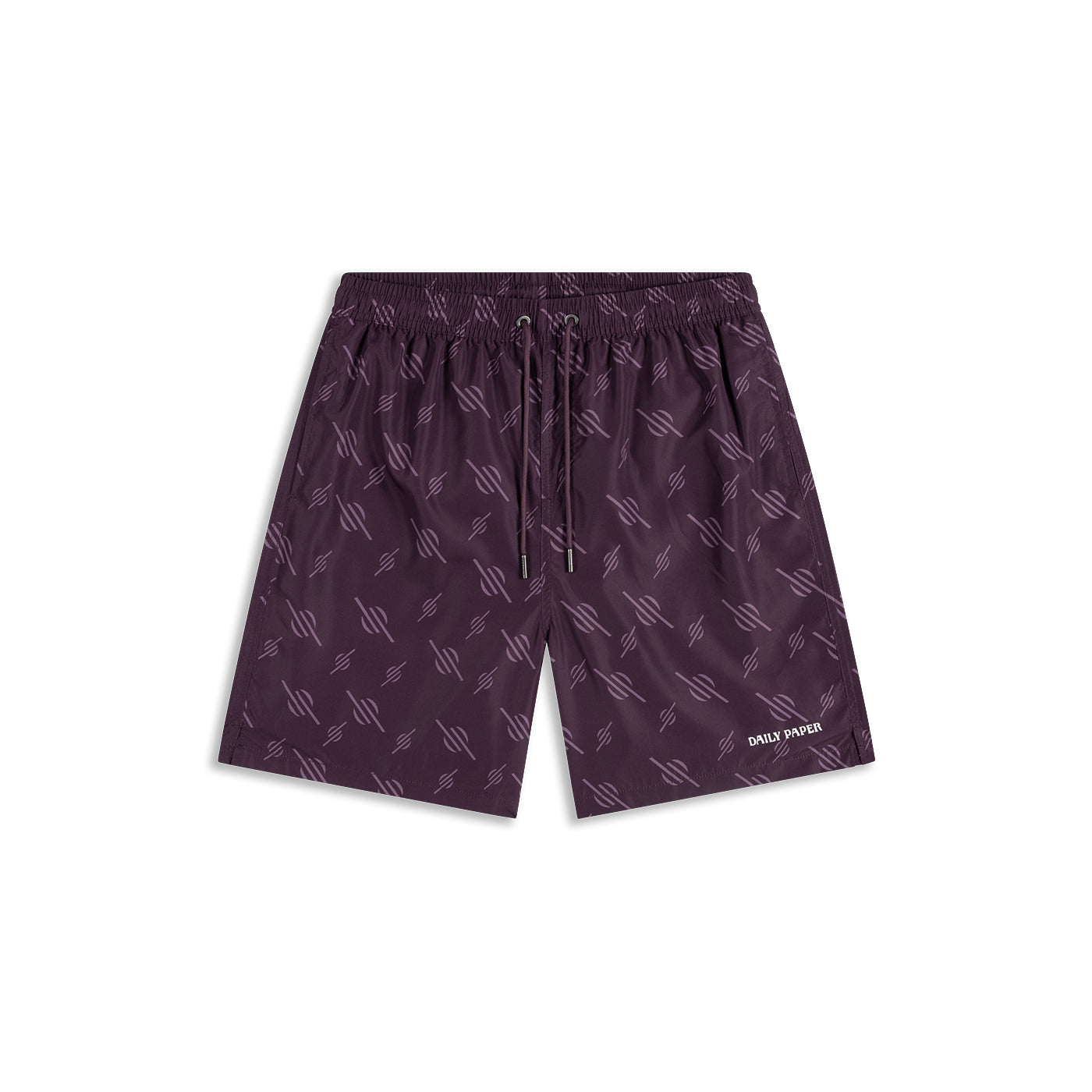 DP - Potent Purple Irregular Monogram Swim Shorts - Packshot - detail