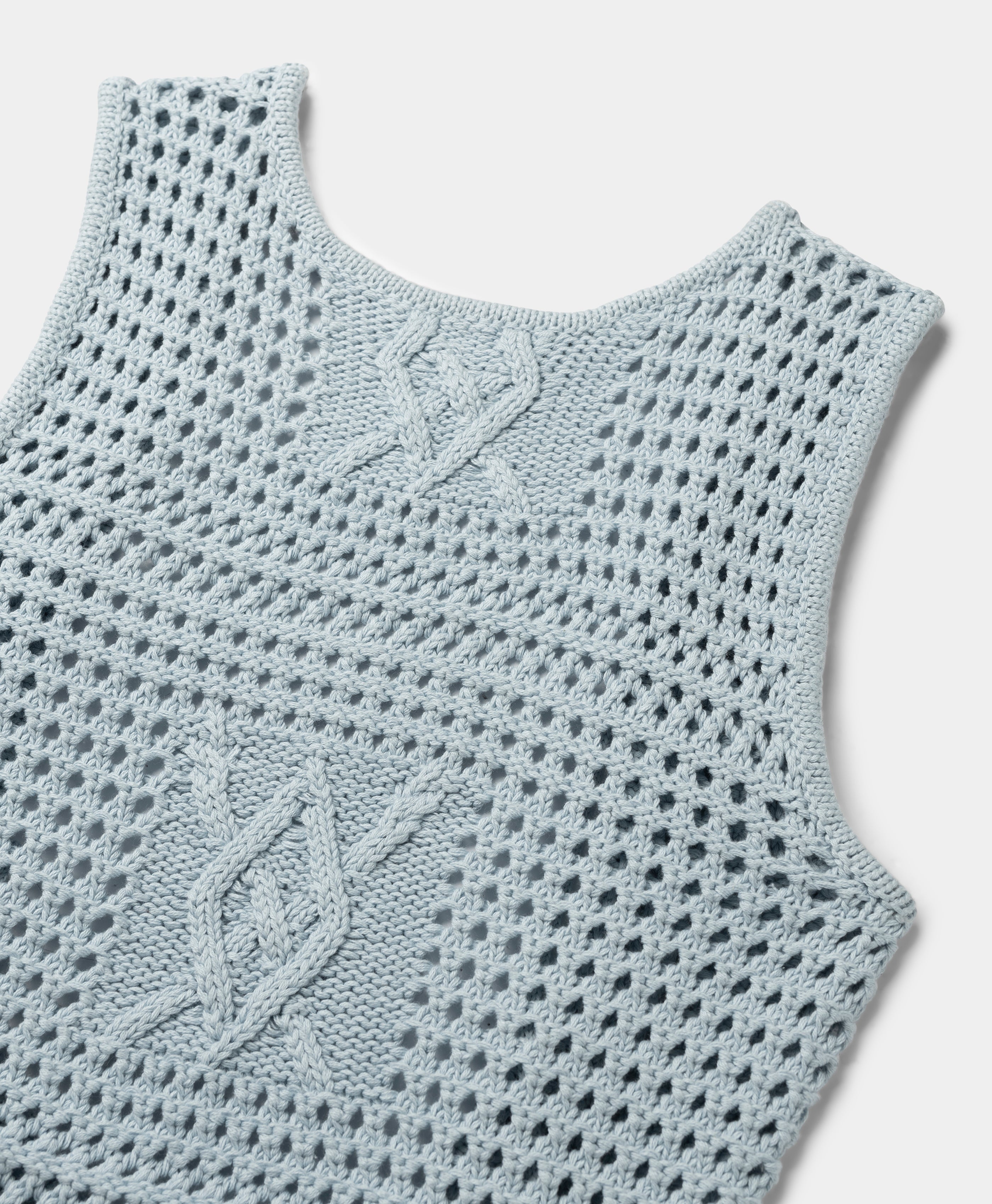 DP - Halogen Blue Izara Crochet Dress - Packshot