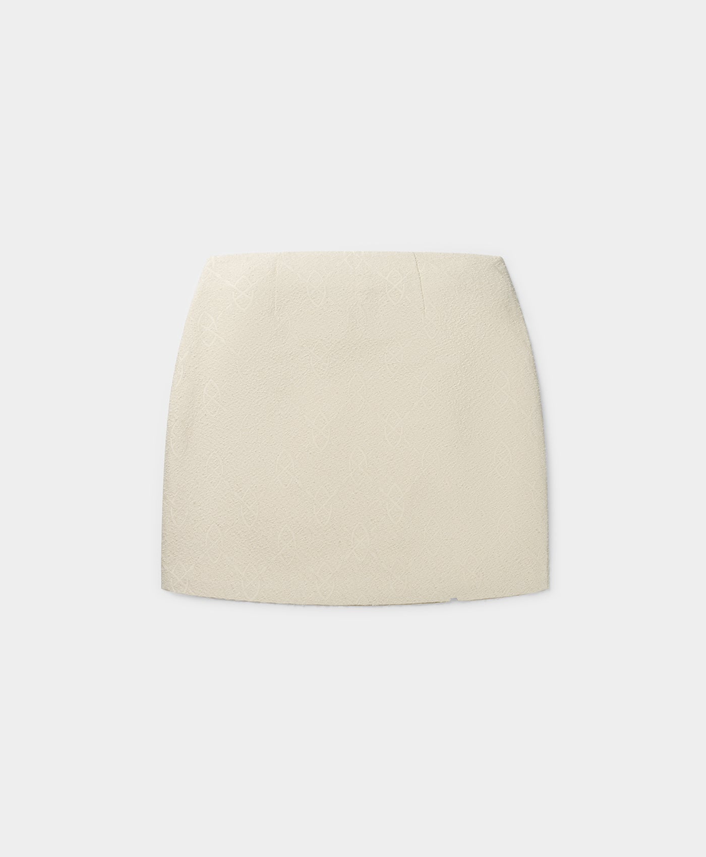 DP - Off White Kaya Shield Boucle Skirt - Packshot - Rear
