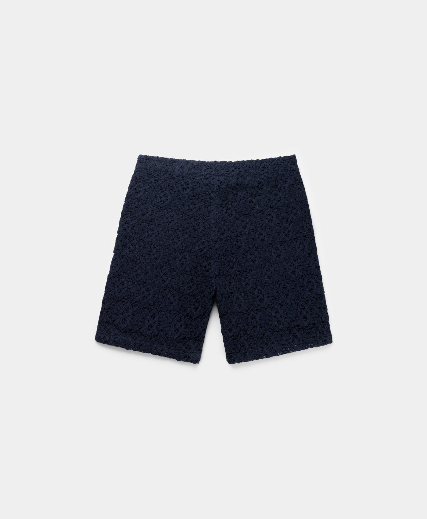 DP - Maritime Blue Lace Shield Short - Packshot - Rear