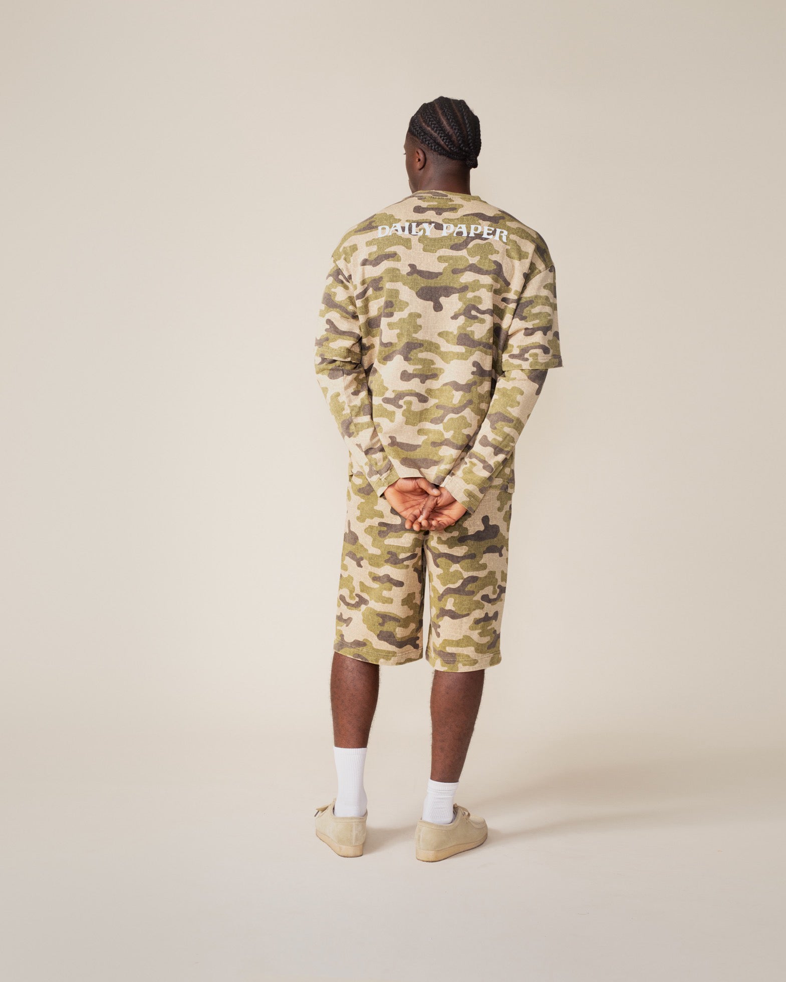 DP - Croc Camo Aop Layered Camo T-Shirt - Modelshot - mens