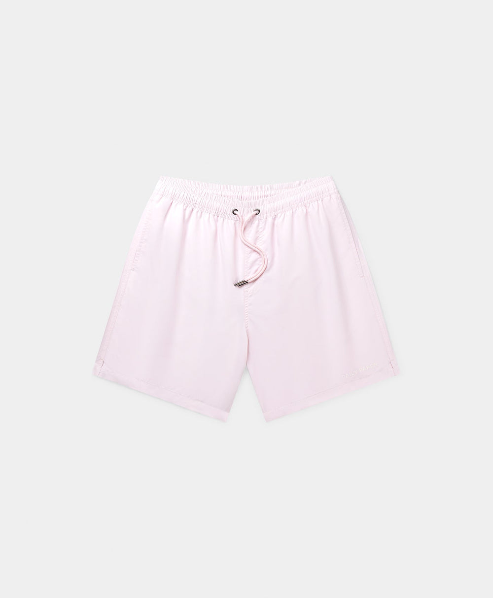 DP - Ice Pink Logotype Swimshorts - Packshot - Front
