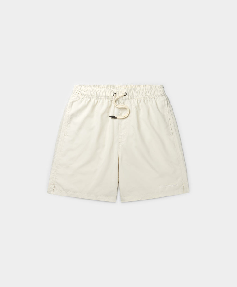 DP - Icing Yellow Logotype Swimshorts - Packshot - Front