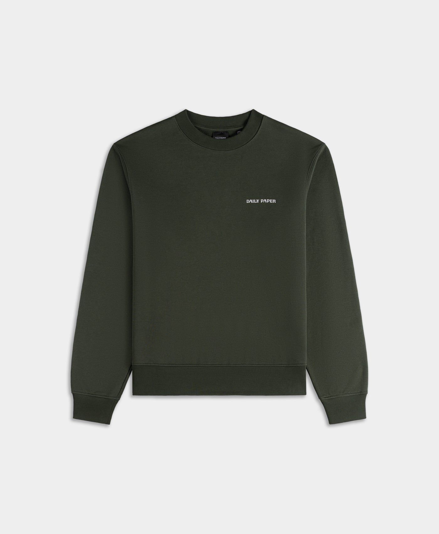 DP - Rosin Green Matchstick Shield Sweater - Packshot - front 