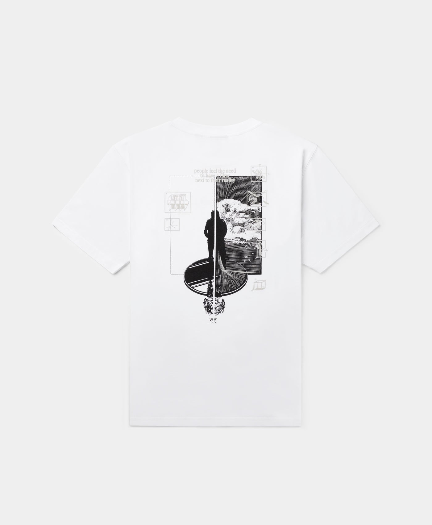 DP - White Mirror T-Shirt - Packshot - Front