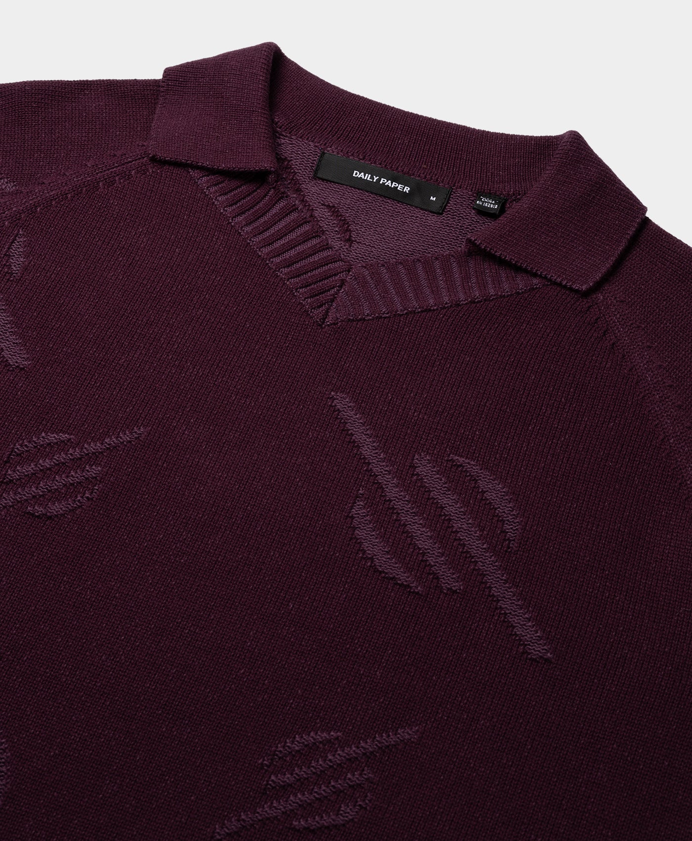 DP - Potent Purple Monogram Polo Knit - Packshot - detail