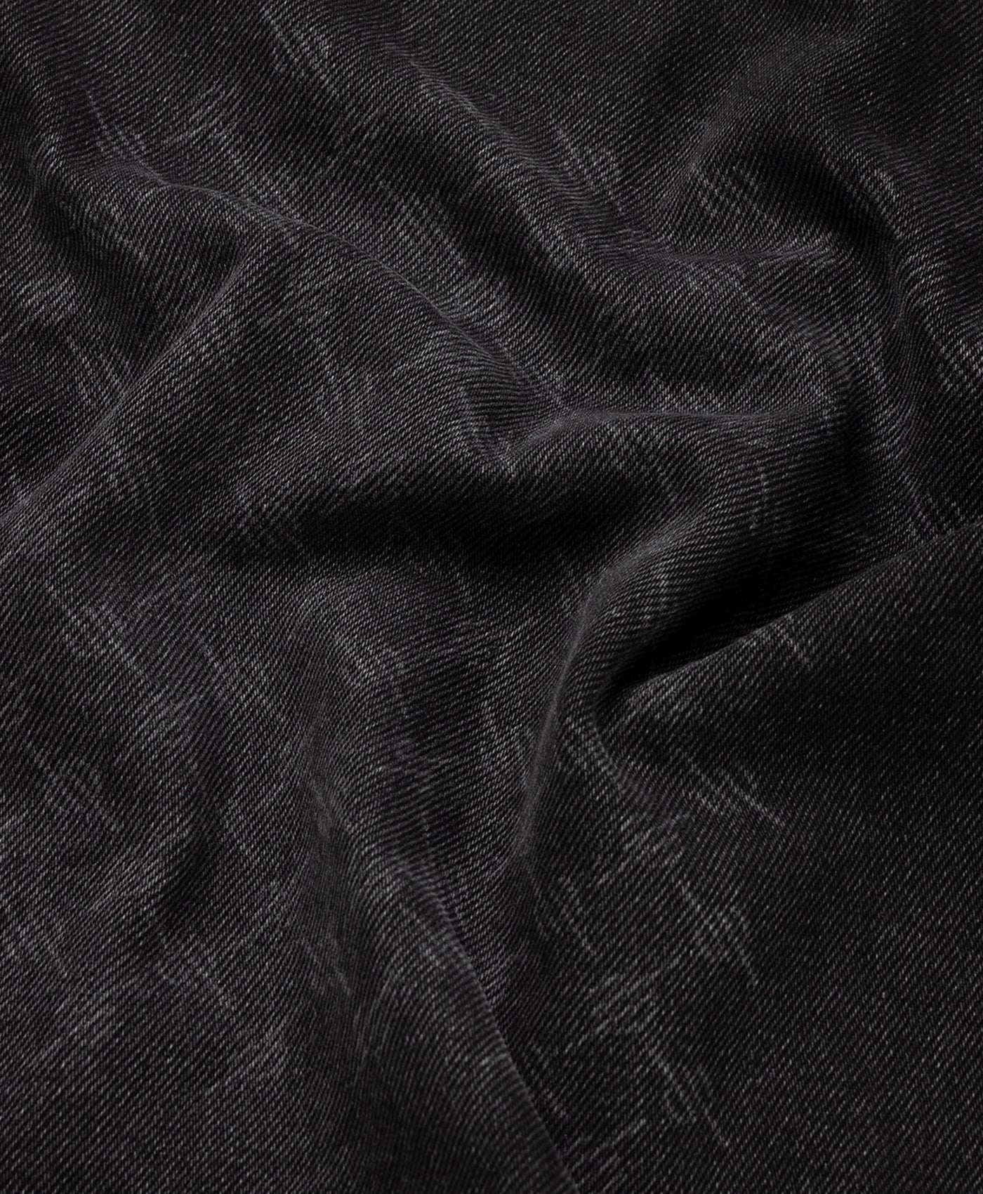 DP - Black Mongram Wrap Denim Skirt - Packshot - Detail