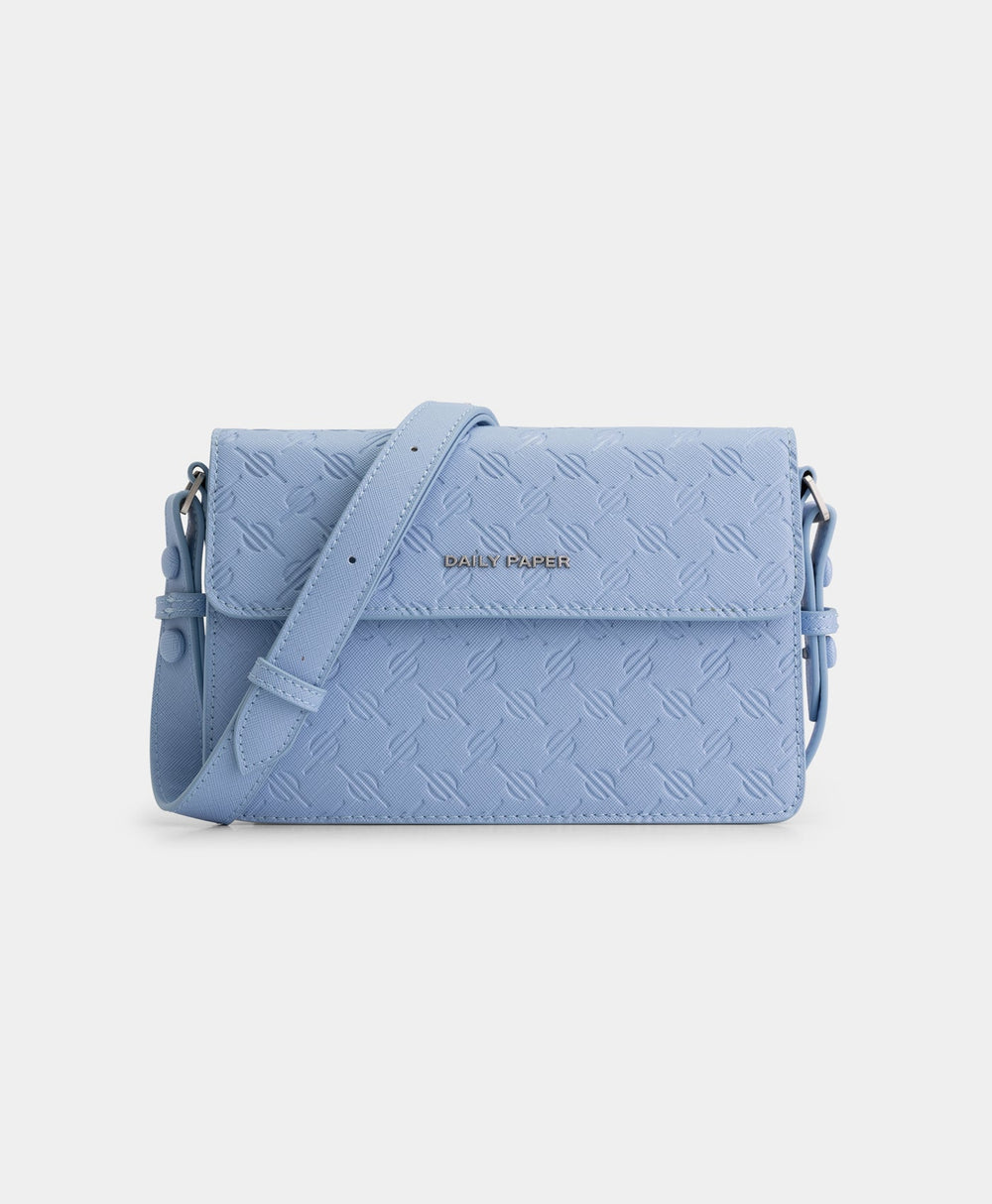 DP - Baby Blue Meru Monogram Bag - Packshot - Front 