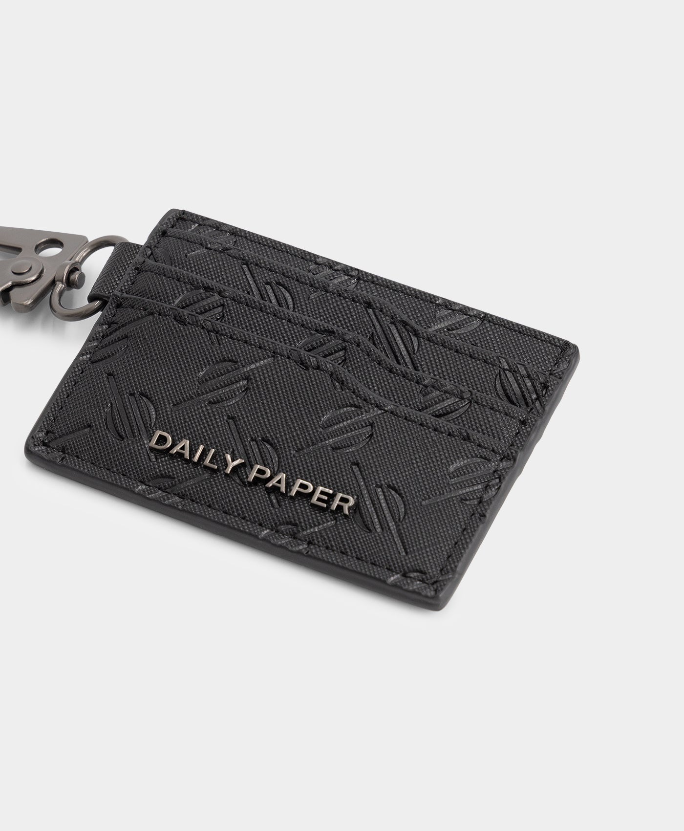 DP - Black EMB Monogram Necard Keychain - Packshot - detail