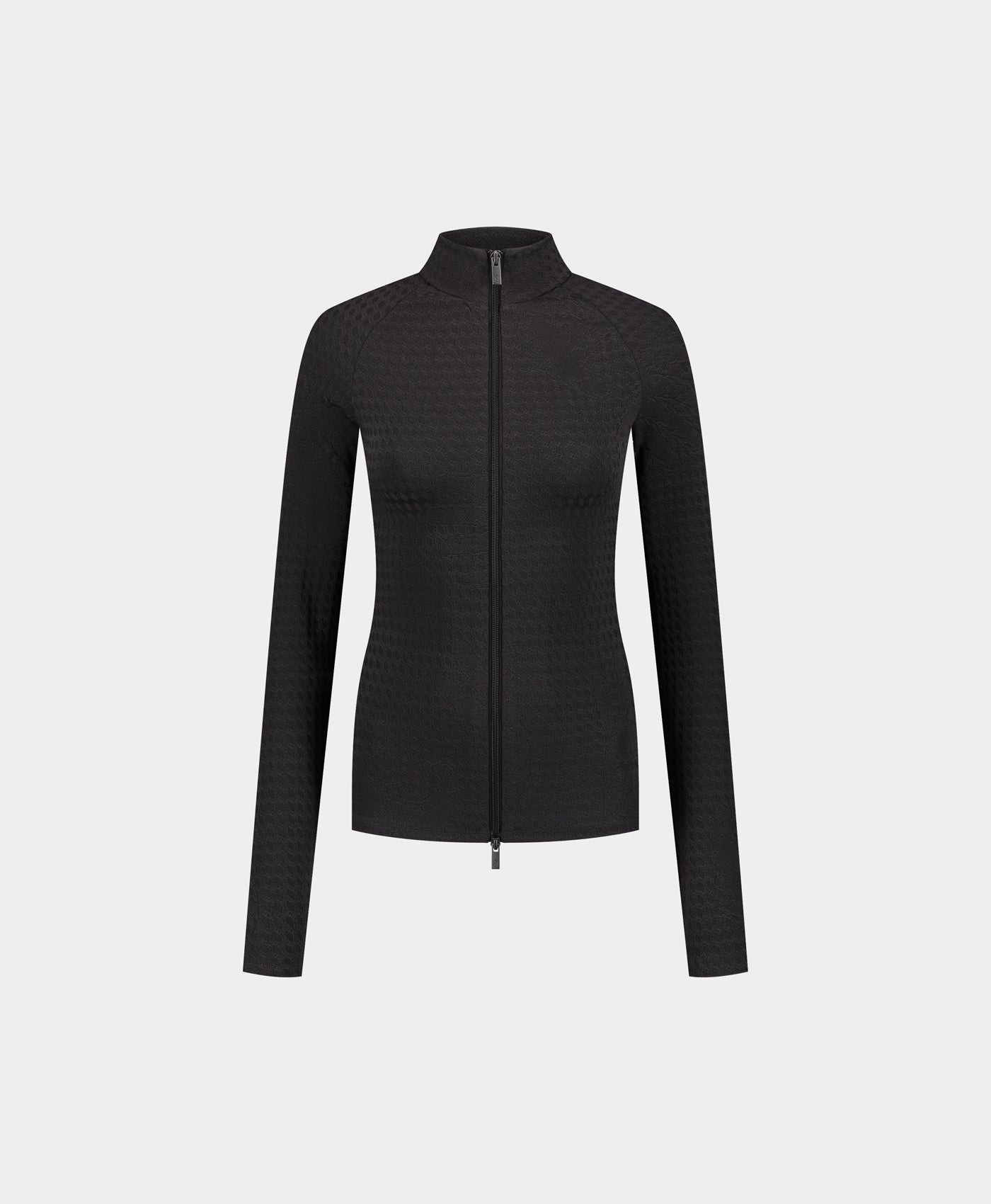 DP - Obsidian Black Nefeli Trapped Top - Packshot - front 