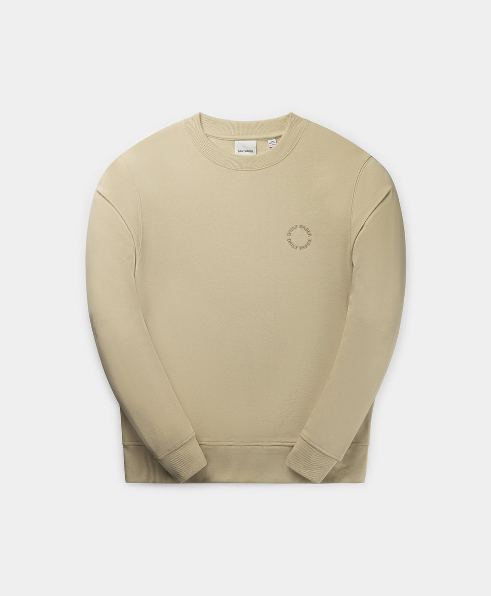 DP - Pelican Beige Orbit Emb Sweater - Packshot - front 