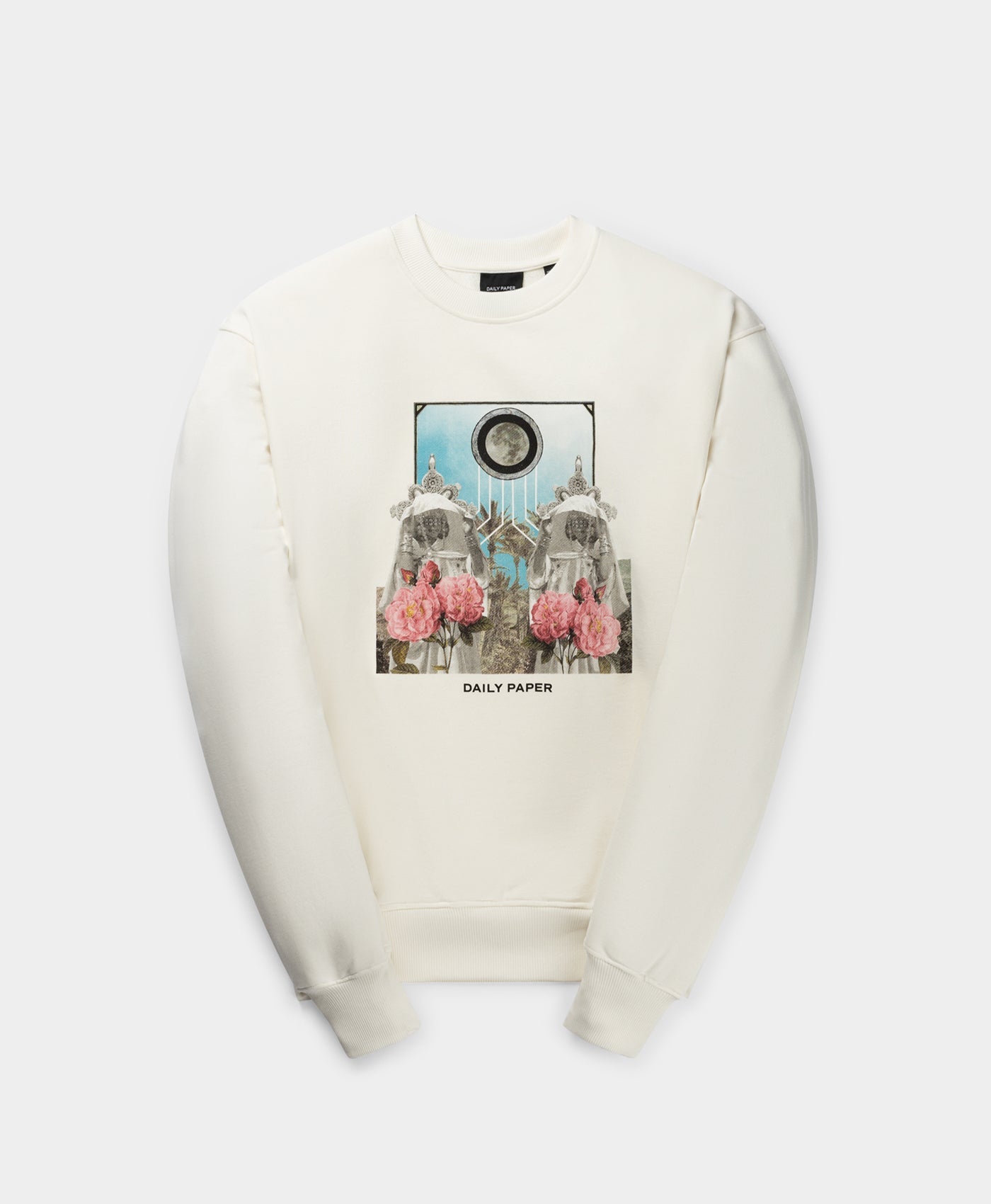 DP - Egret White Palmiro Sweater - Packshot - Front