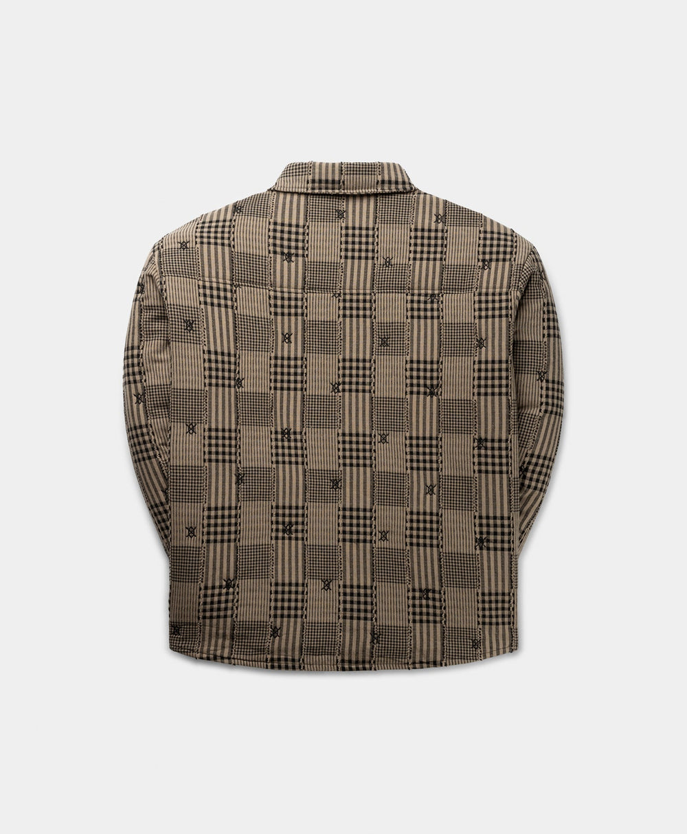 DP - Wet Weather Quilted Shield Longsleeve Shirt - Packshot - Rear