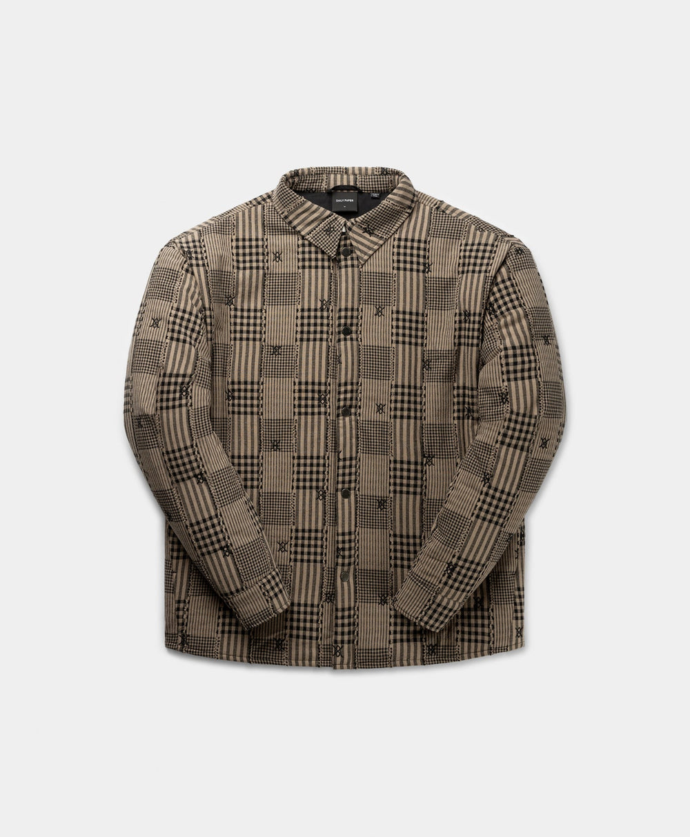 DP - Wet Weather Quilted Shield Longsleeve Shirt - Packshot - Front