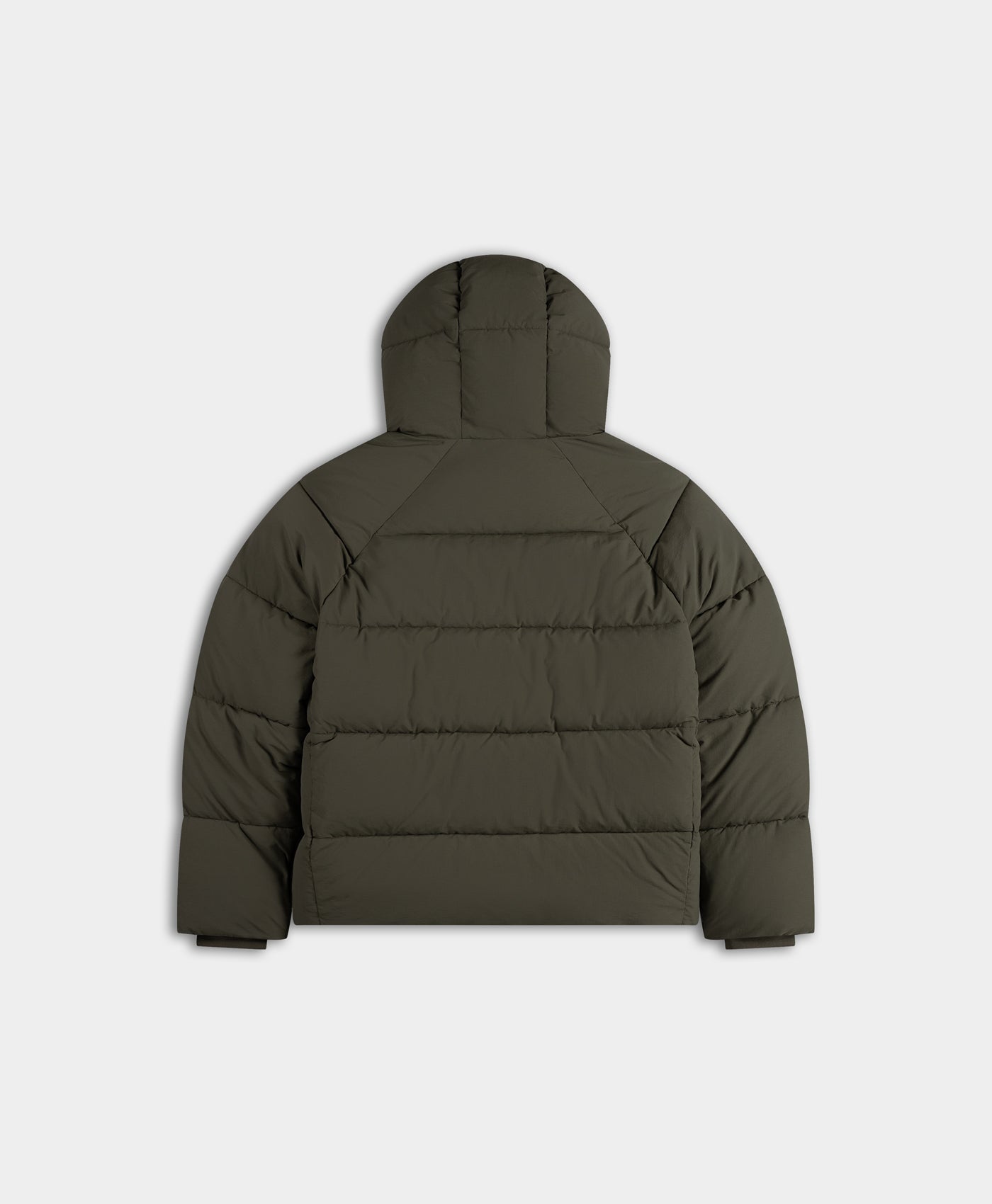 DP - Tea Leaf Grey Relaxed Puffer - Packshot - rear