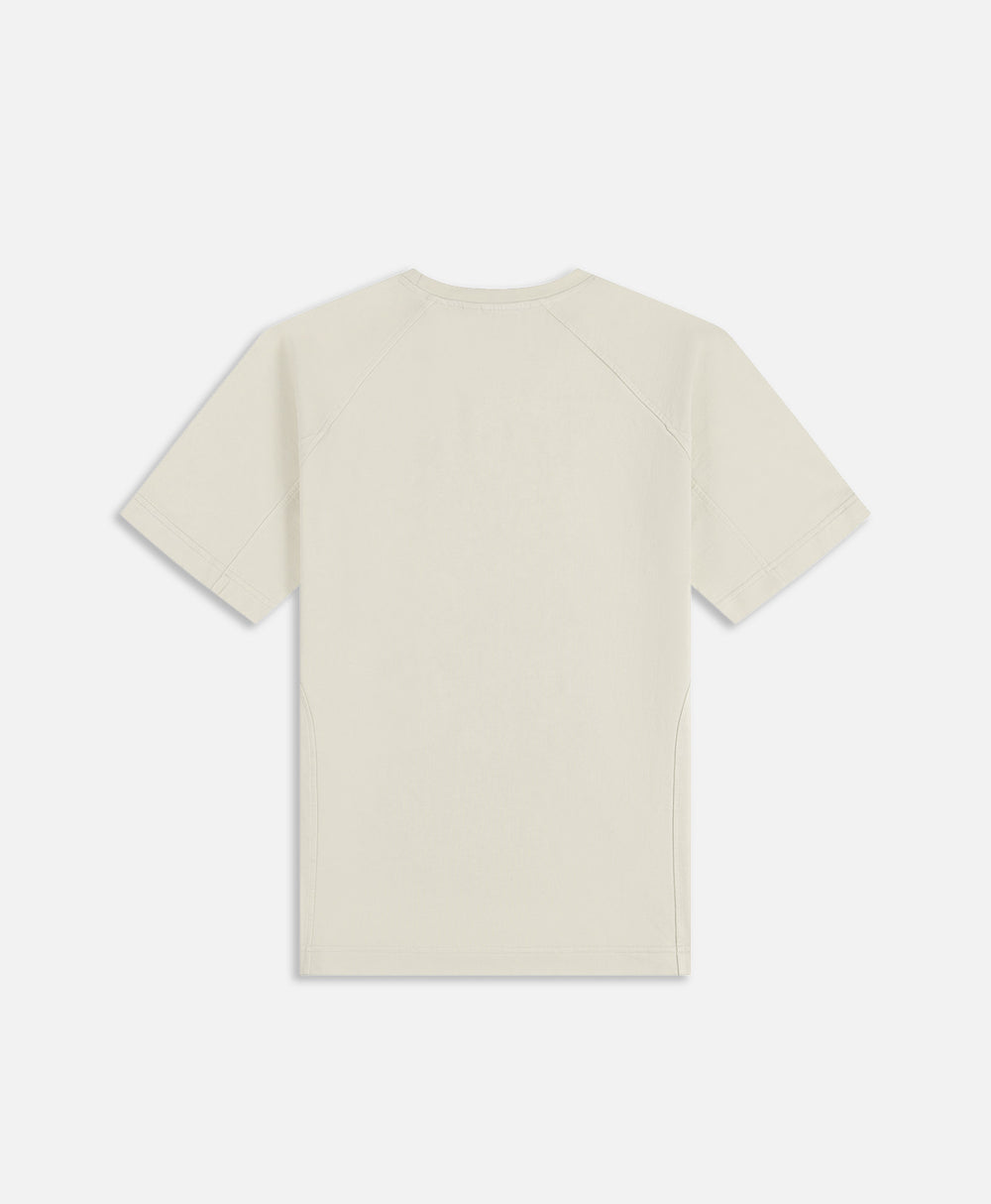 DP - Off White Raglan Stacked Dias Washed Jersey T-Shirt - Packshot - rear