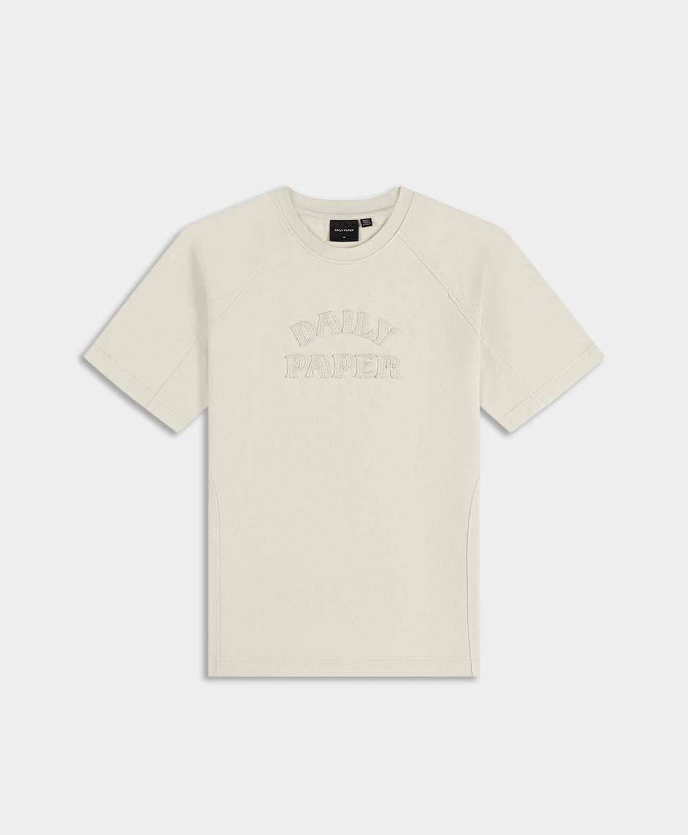 DP - Off White Raglan Stacked Dias Washed Jersey T-Shirt - Packshot - front