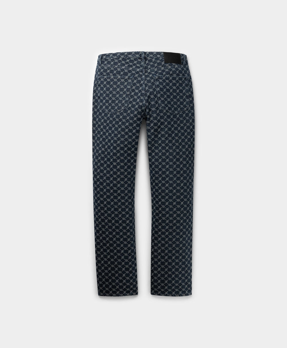 DP - Mid Blue Ralf Pants - Packshot - Rear