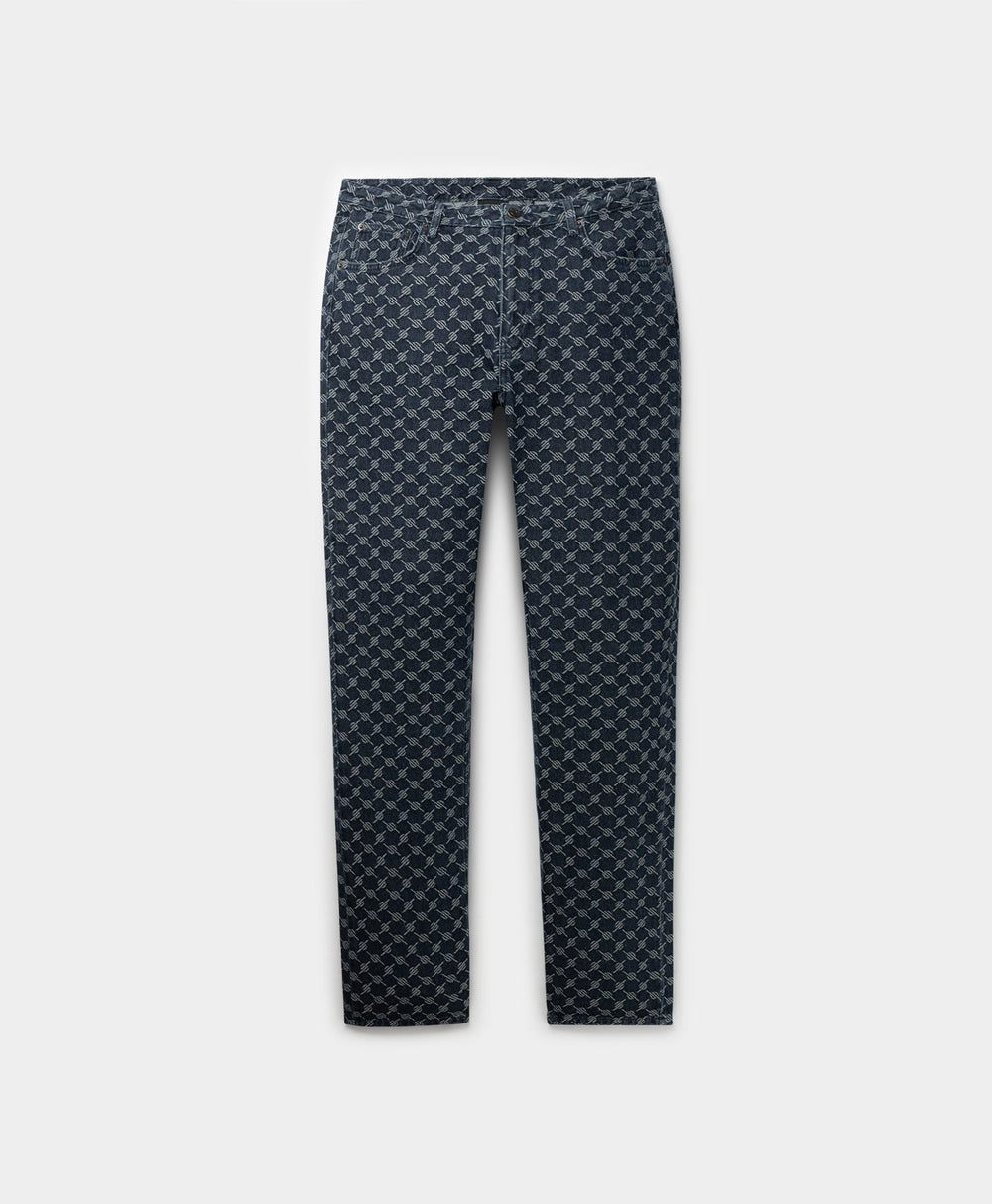 DP - Mid Blue Ralf Pants - Packshot - Front