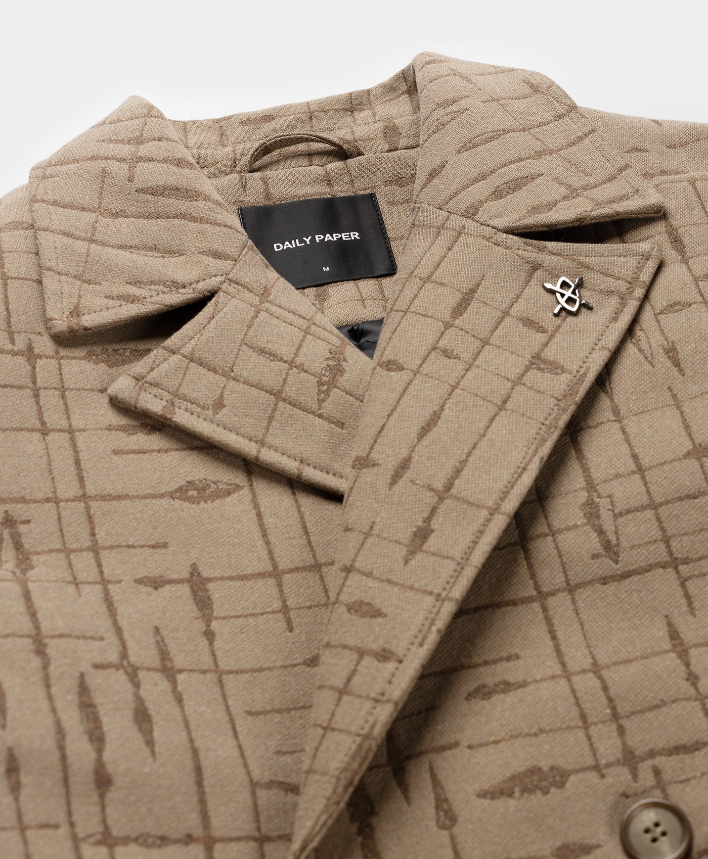 DP - Oxford Beige Rashawn Lng Jacket - Packshot