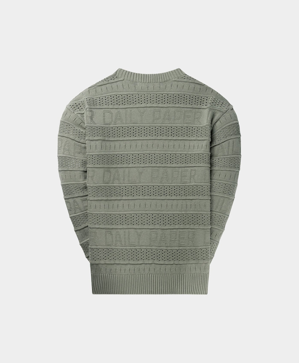 DP - Grey Rajih Knit Sweater - Packshot - Rear