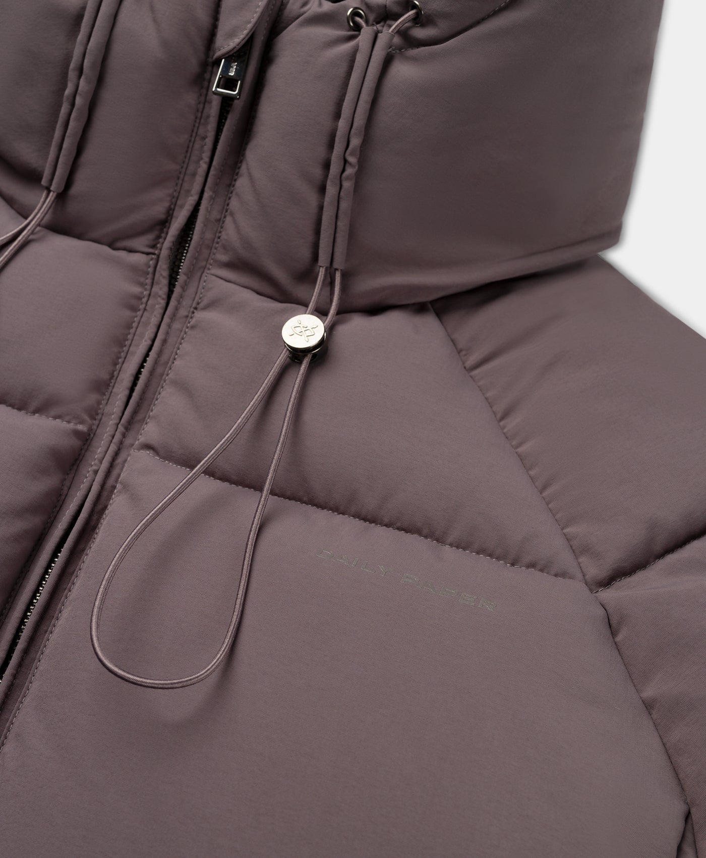 DP - Rabbit Grey Relaxed Puffer - Packshot - detail