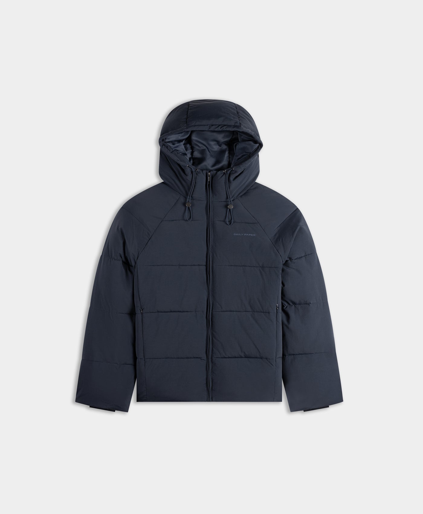 DP - Sky Captain Blue Relaxed Puffer - Packshot - front 