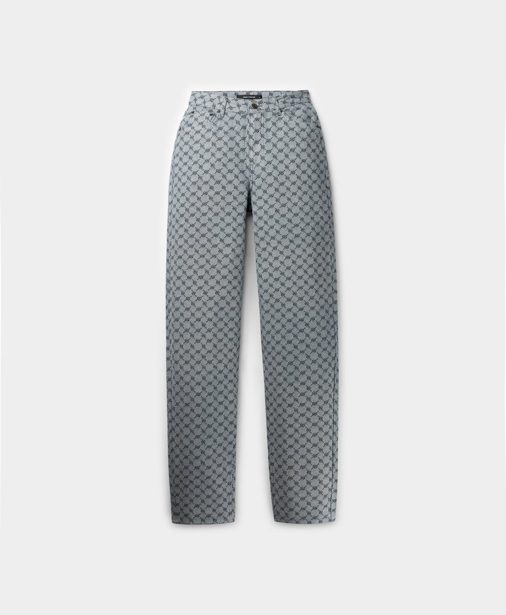 DP - White Blue Avery Meda Jeans - Packshot - Front