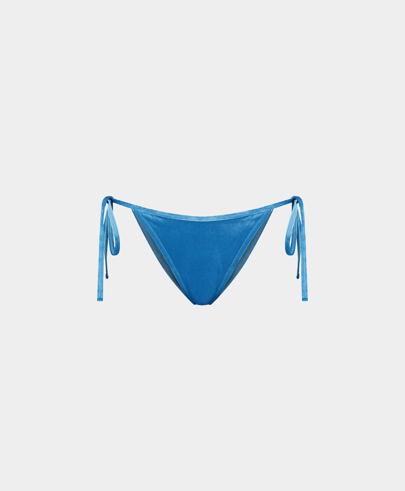 DP - Blue Velvet Bikini Bottom - Packshot - Front
