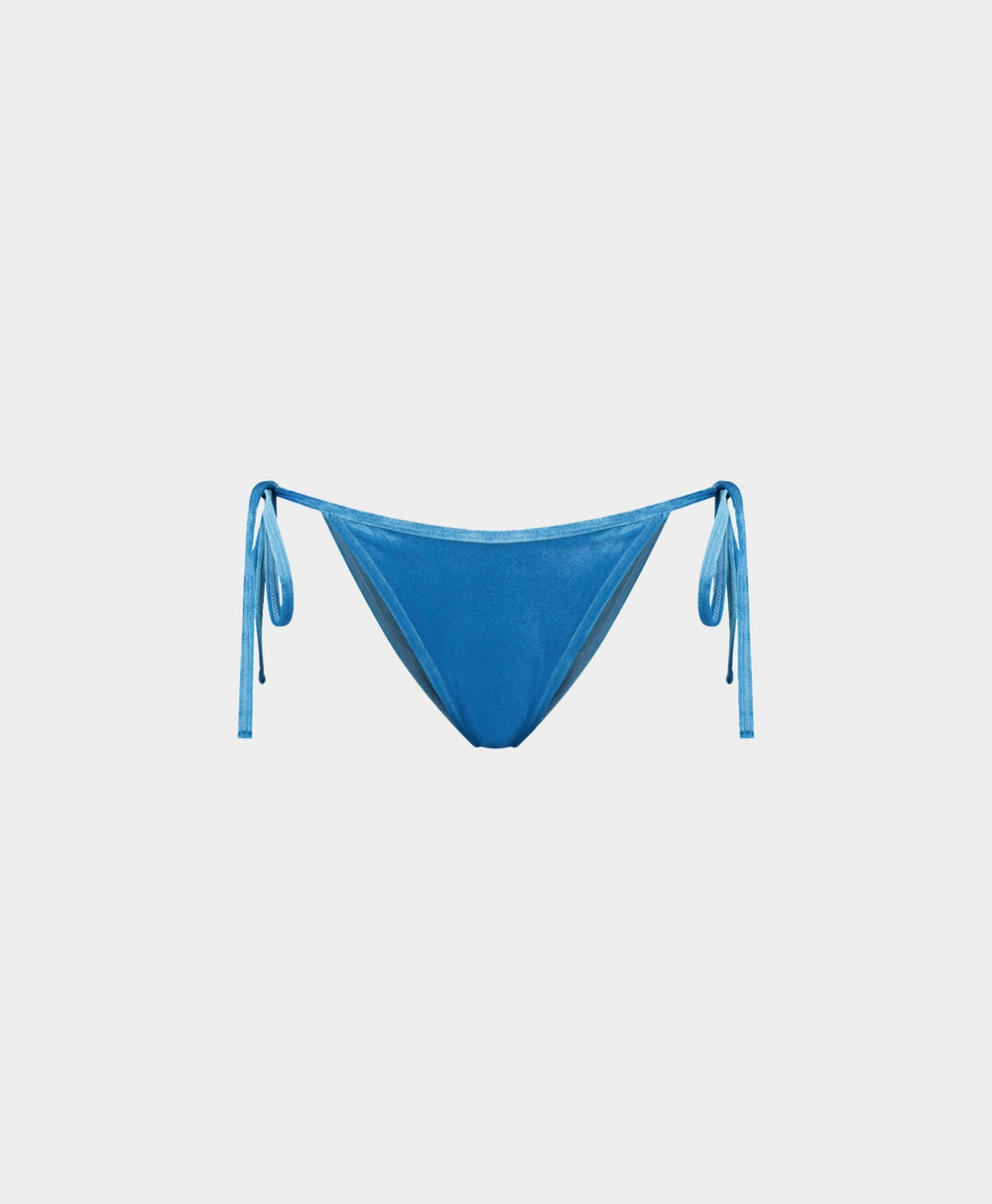 DP - Blue Velvet Bikini Bottom - Packshot - Front