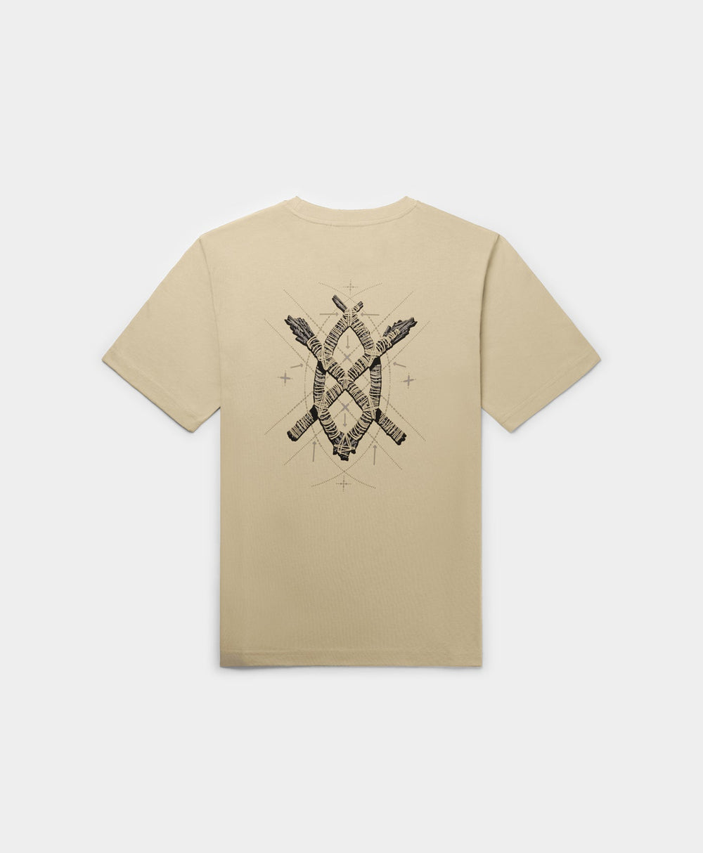 DP - Oxford Beige Rudo T-Shirt - Packshot - Front