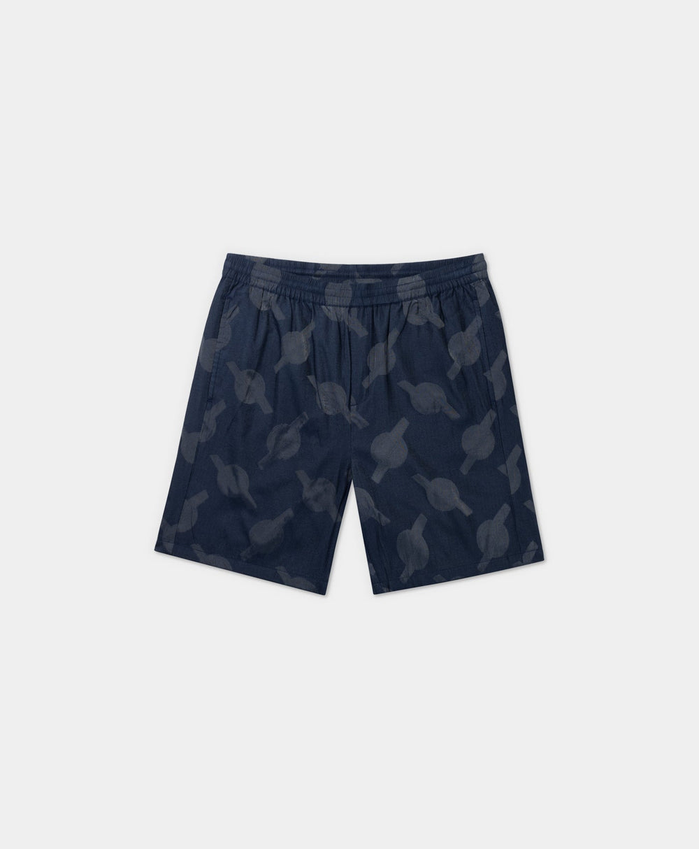 DP - Pageant Blue Salim Shorts - Packshot - Front