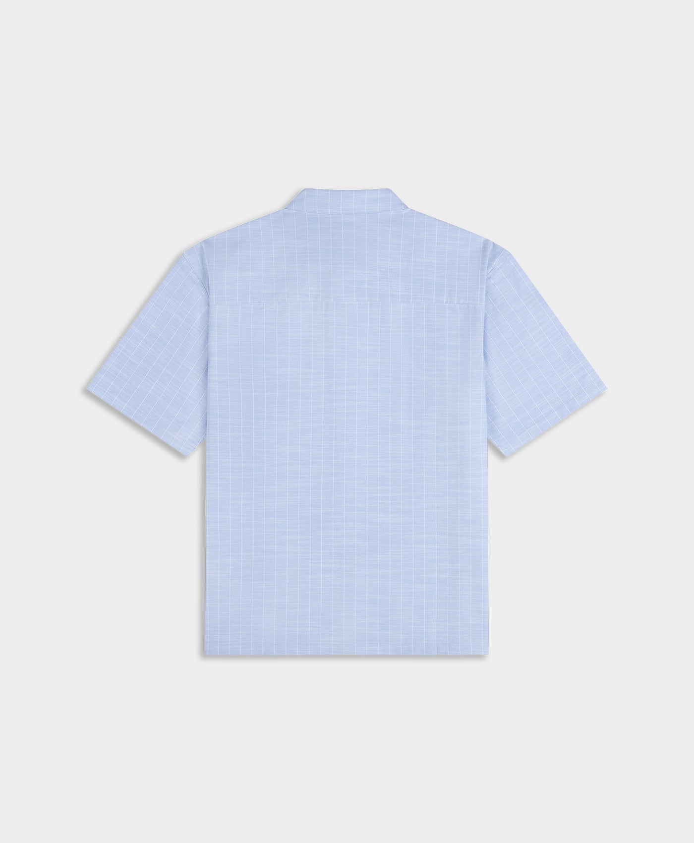 DP - Blue Stripe Script Shirt - Packshot - rear