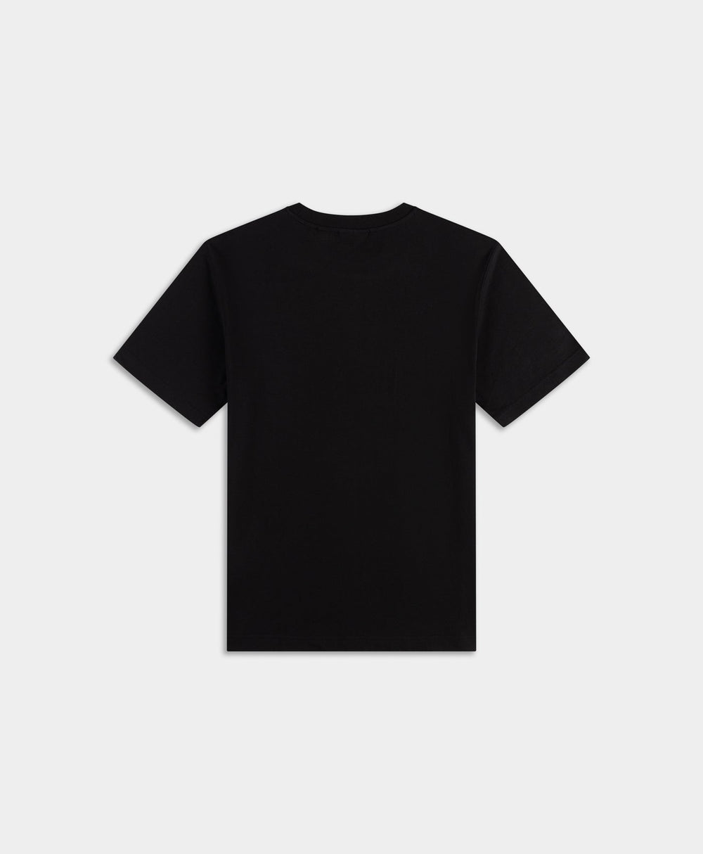 DP - Black Shadow Grid T-Shirt - Packshot - rear