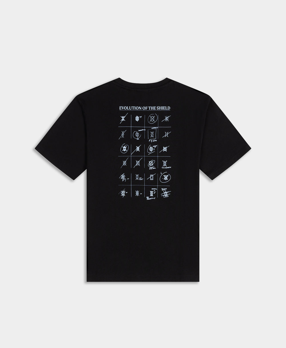 DP - Black Shield Evolution T-Shirt - Packshot - rear